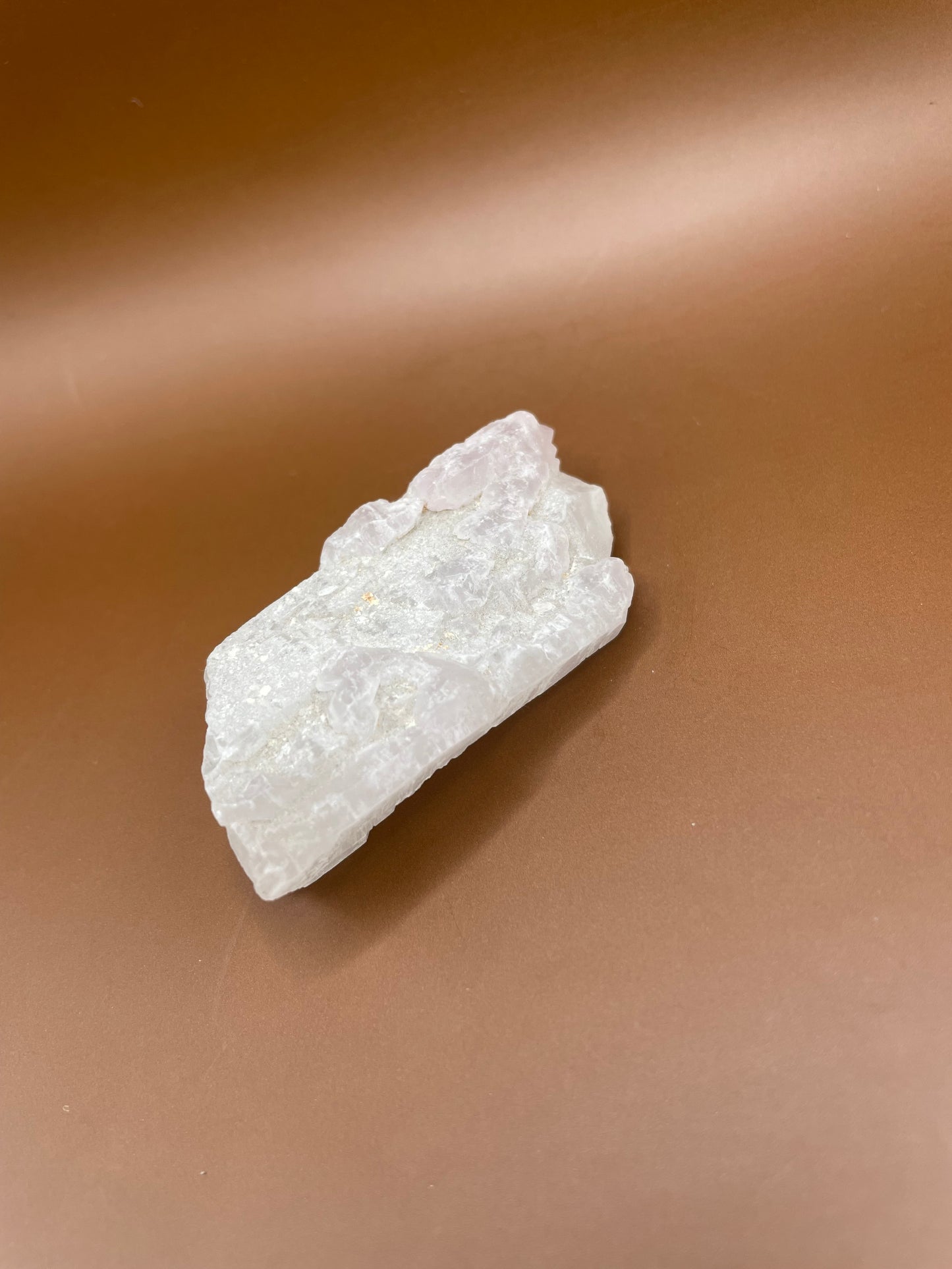 Crystallized Rose Quartz no. 1