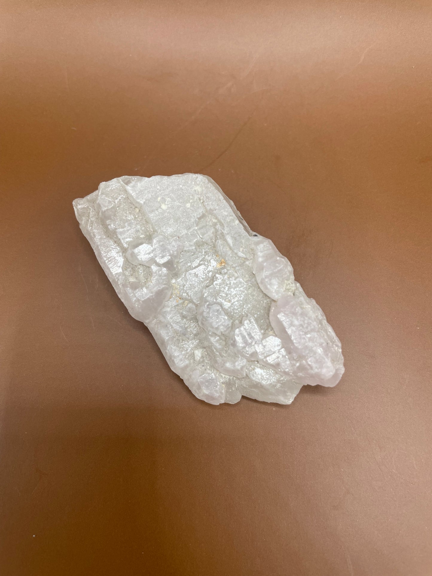 Crystallized Rose Quartz no. 1