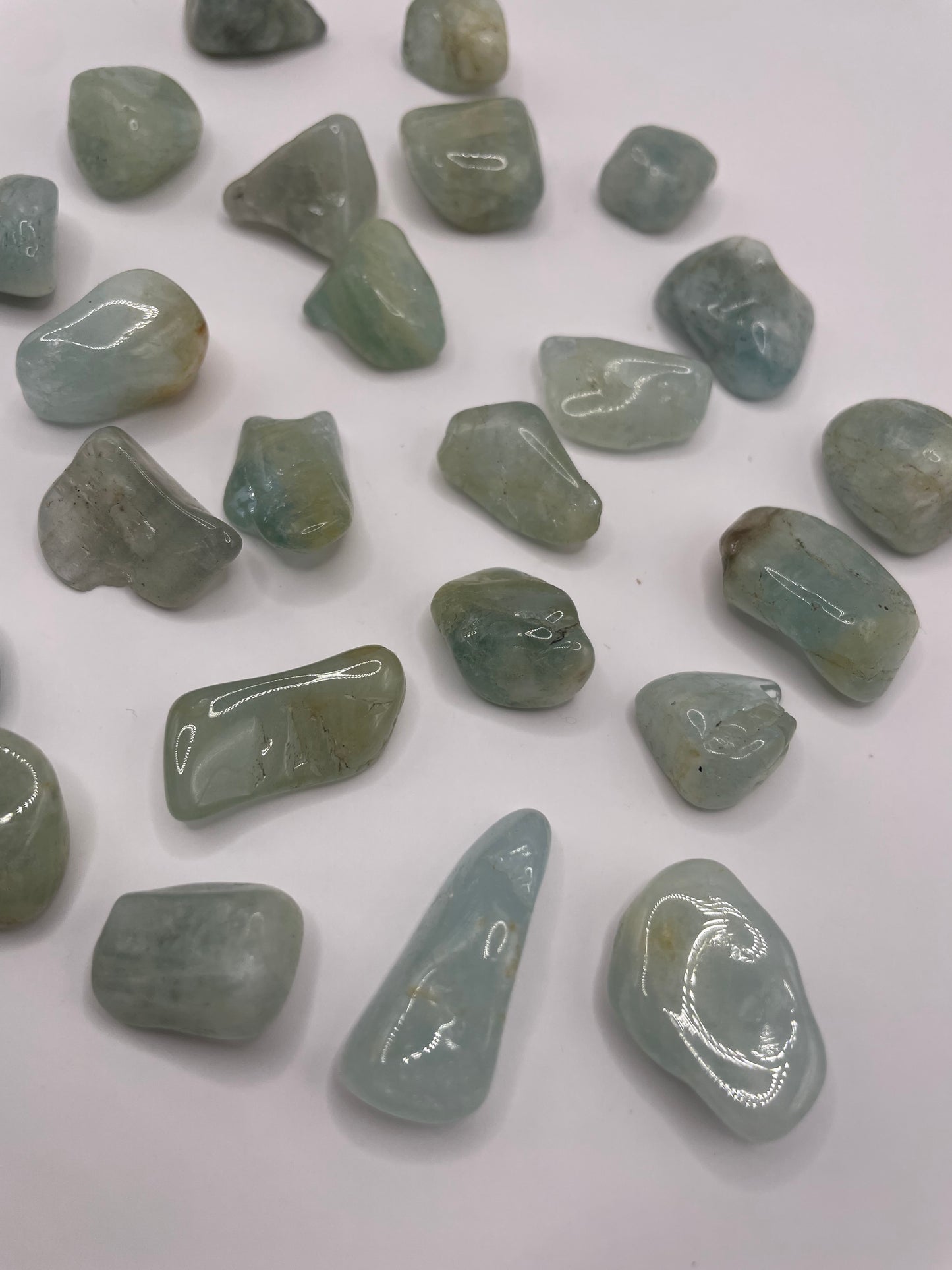 Small Tumbled Aquamarine Crystal