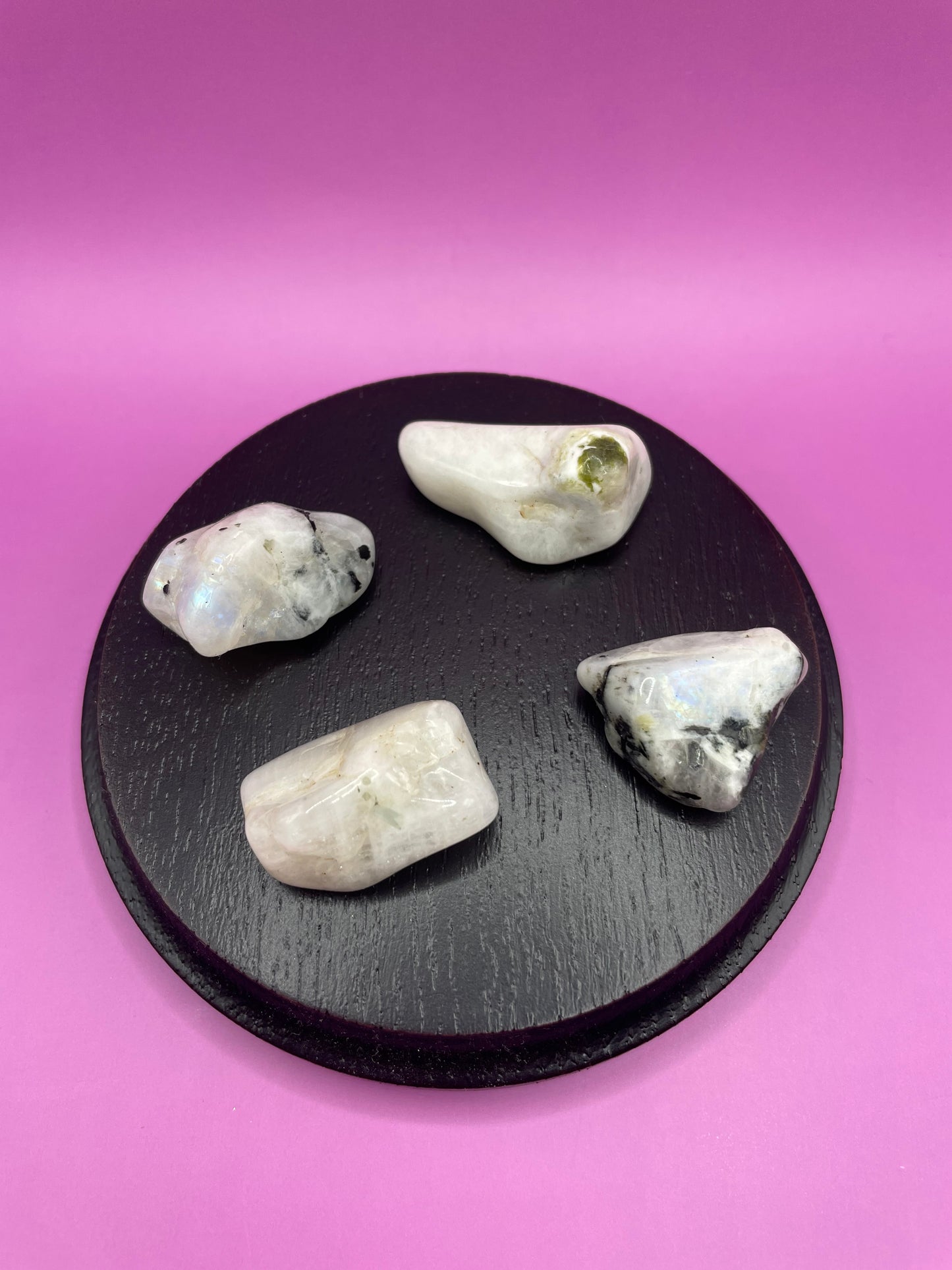 Small White Tumbled Moonstone