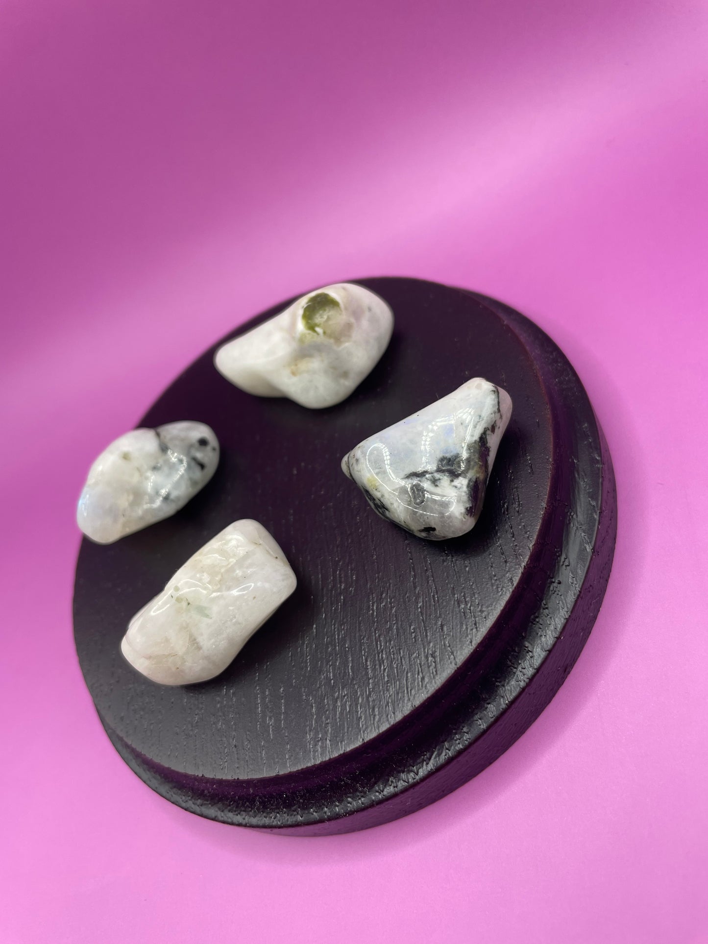 Small White Tumbled Moonstone