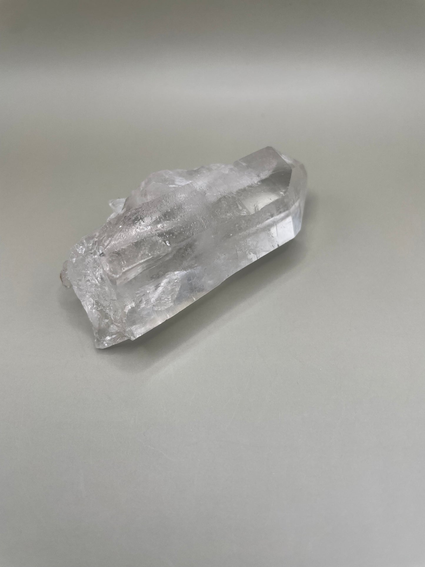 Raw Clear Quartz Point in XXL no. 1