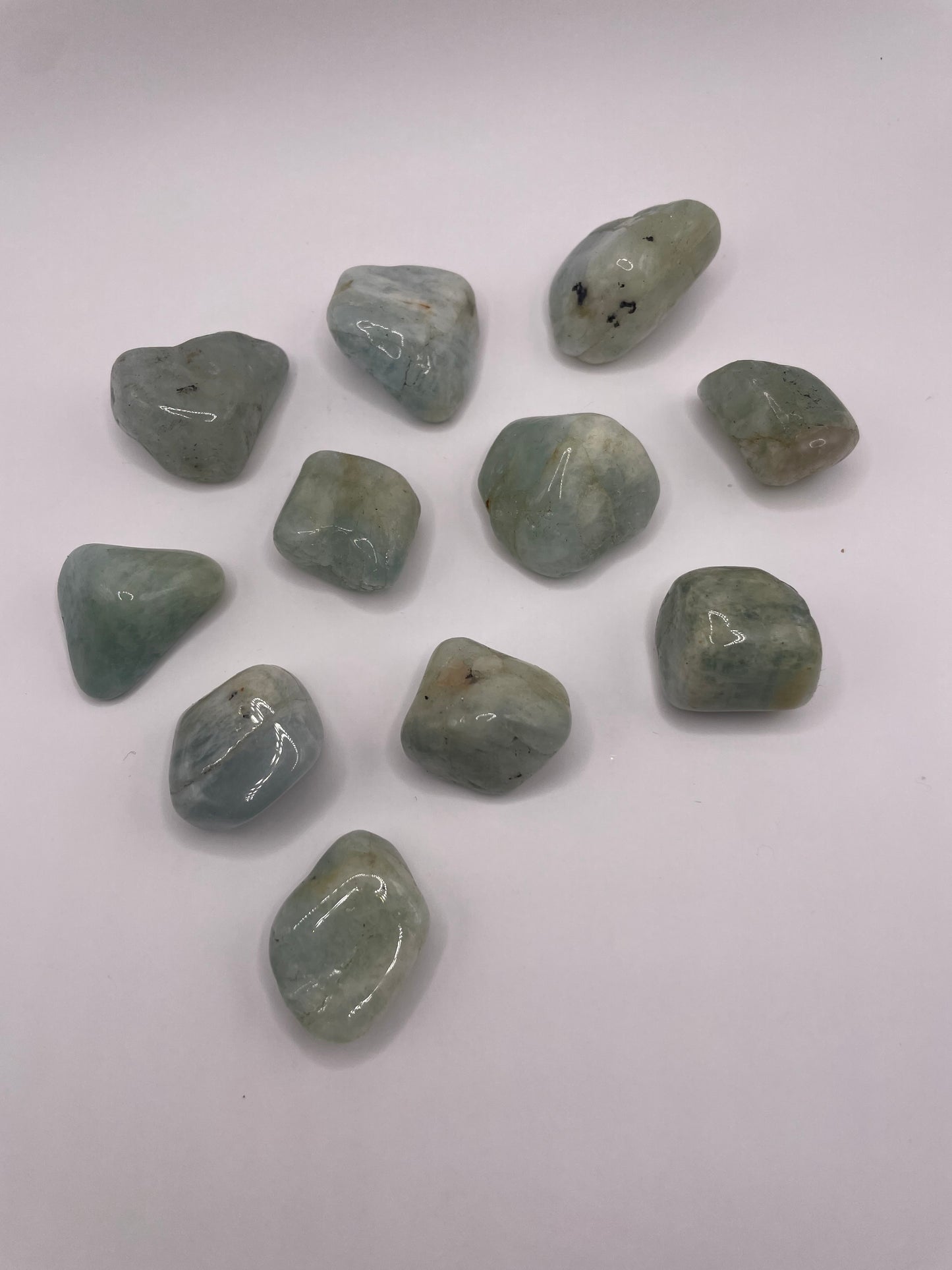 Medium Tumbled Aquamarine Crystal