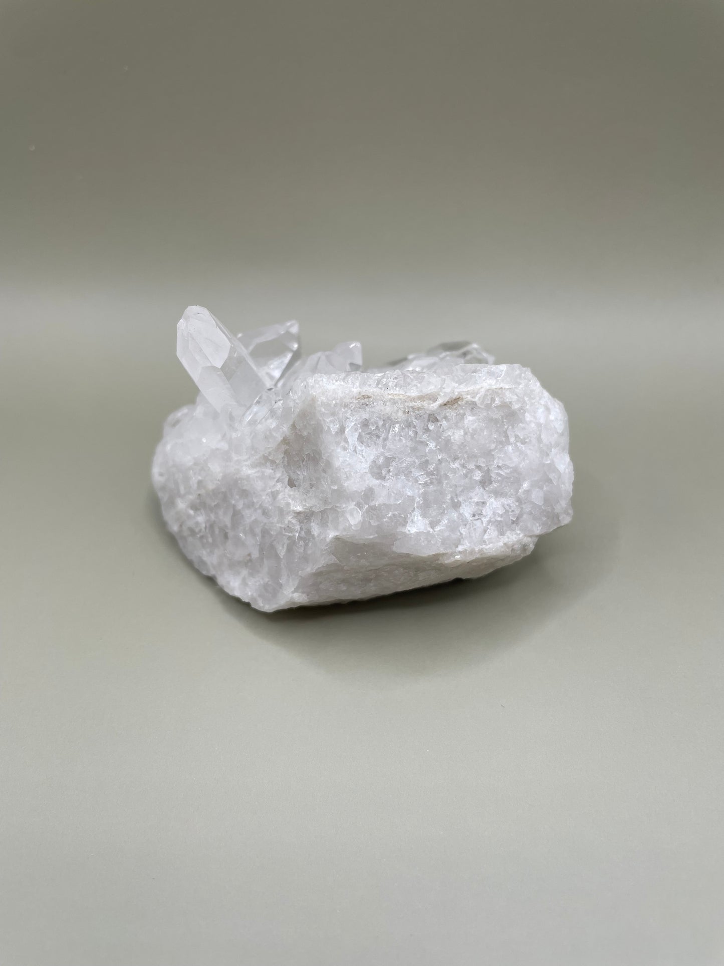 White Quartz Druze no. 1