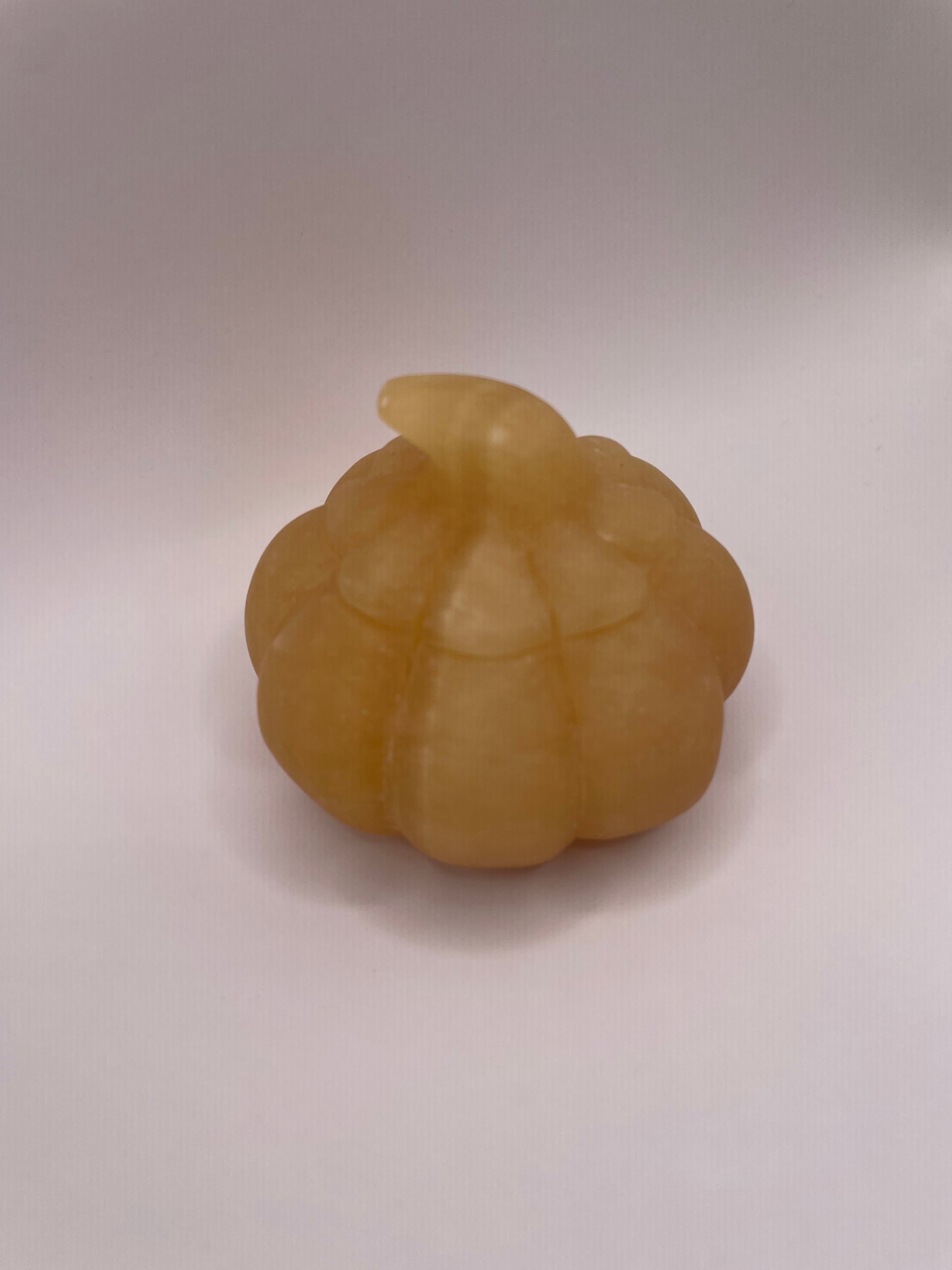 Witching Hour Treasures: Yellow Calcite Pumpkin