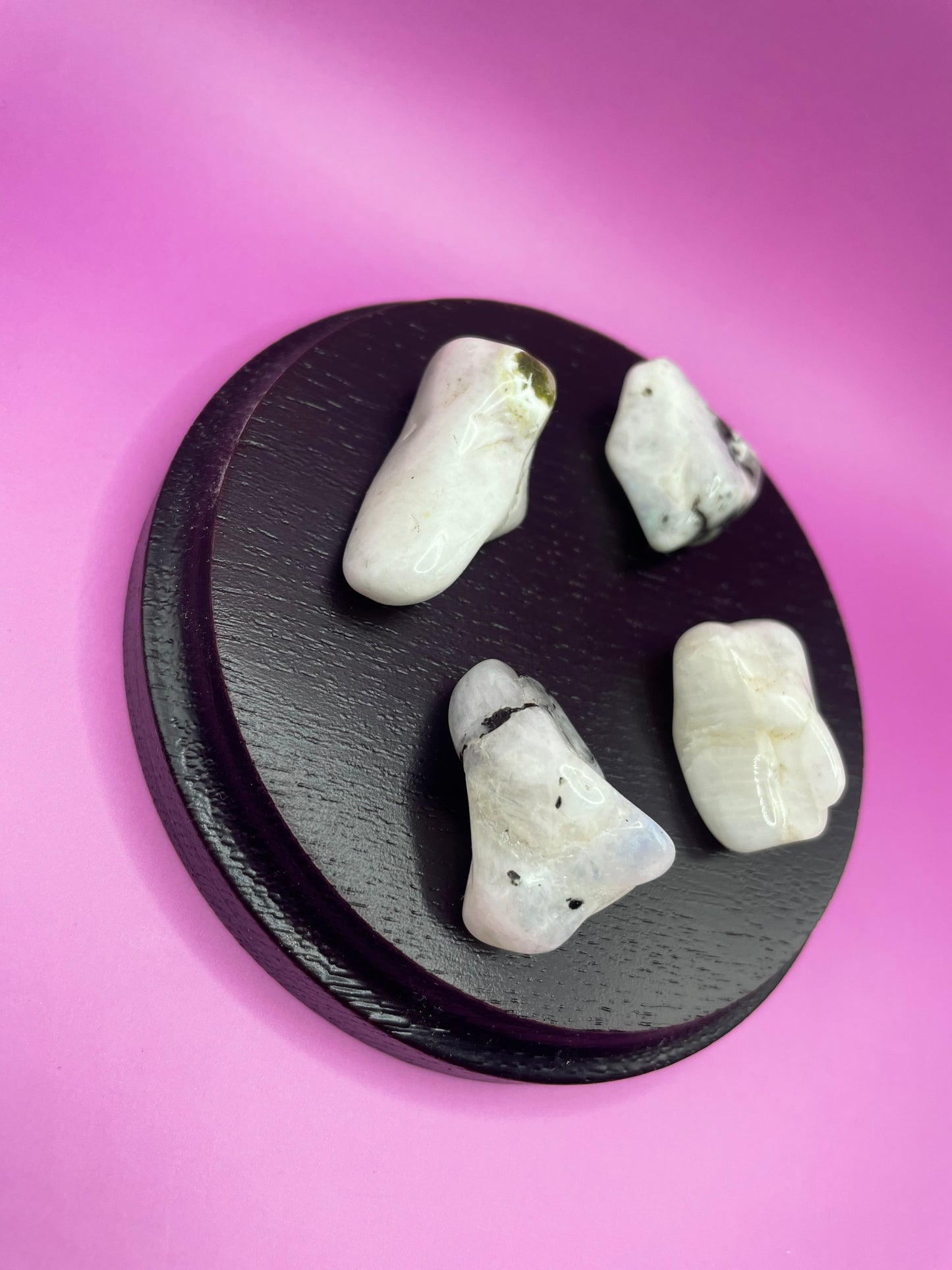 Small White Tumbled Moonstone