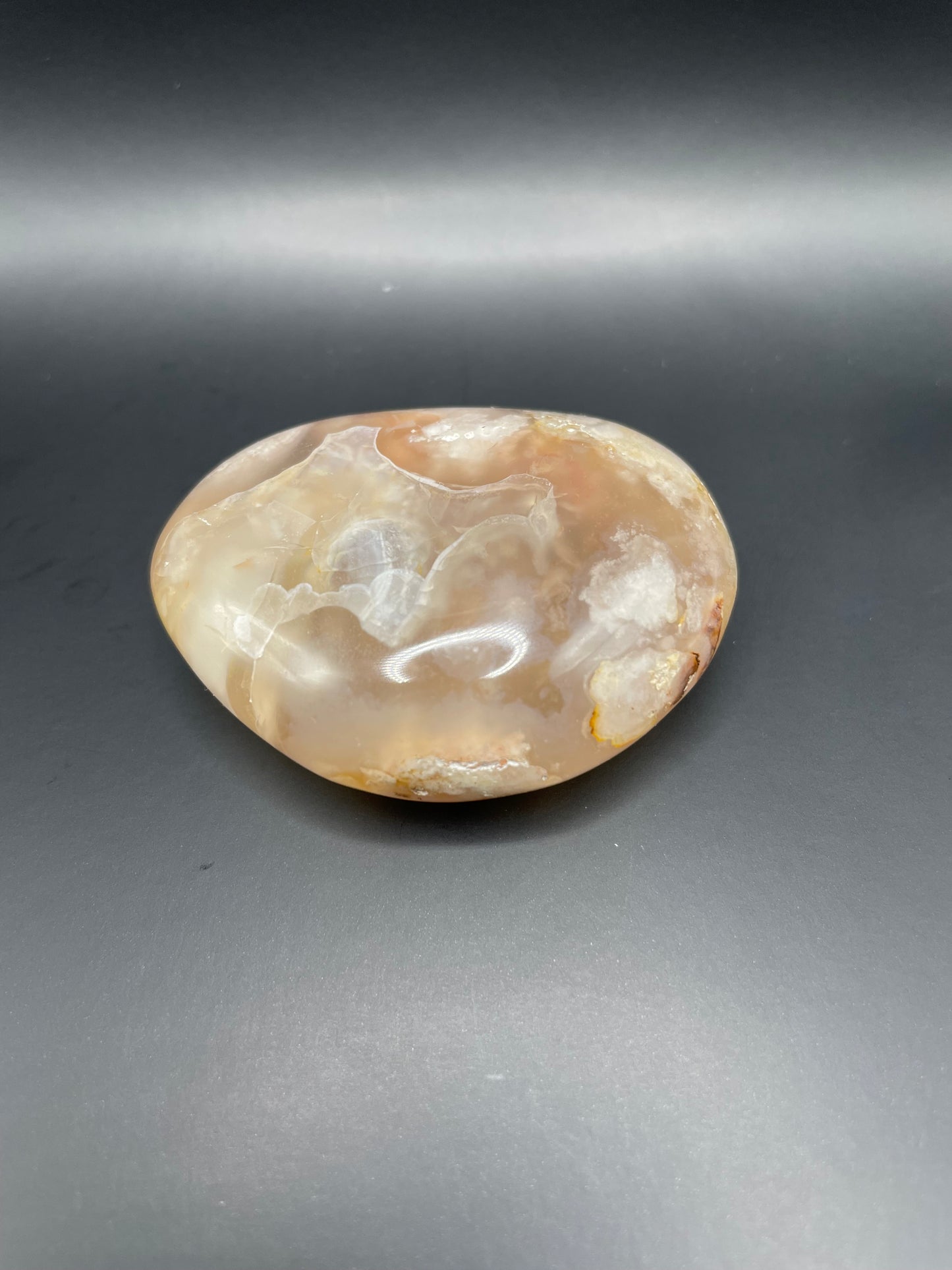 Flower Agate Palm Stone no. 5