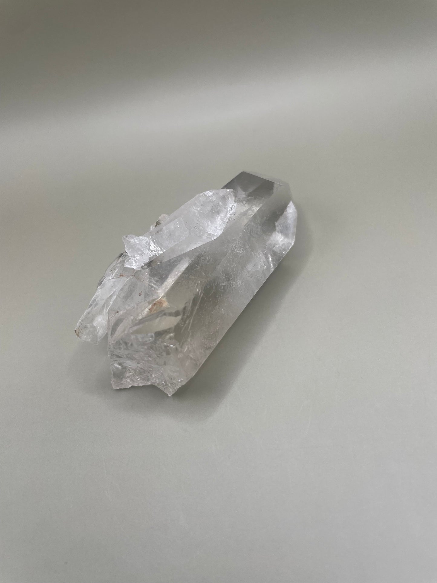 Raw Clear Quartz Point in XXL no. 1