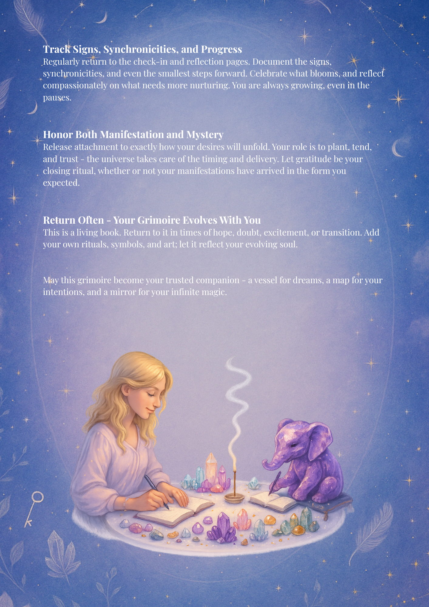 The Astra Sanctuary's Grimoire of Manifestation