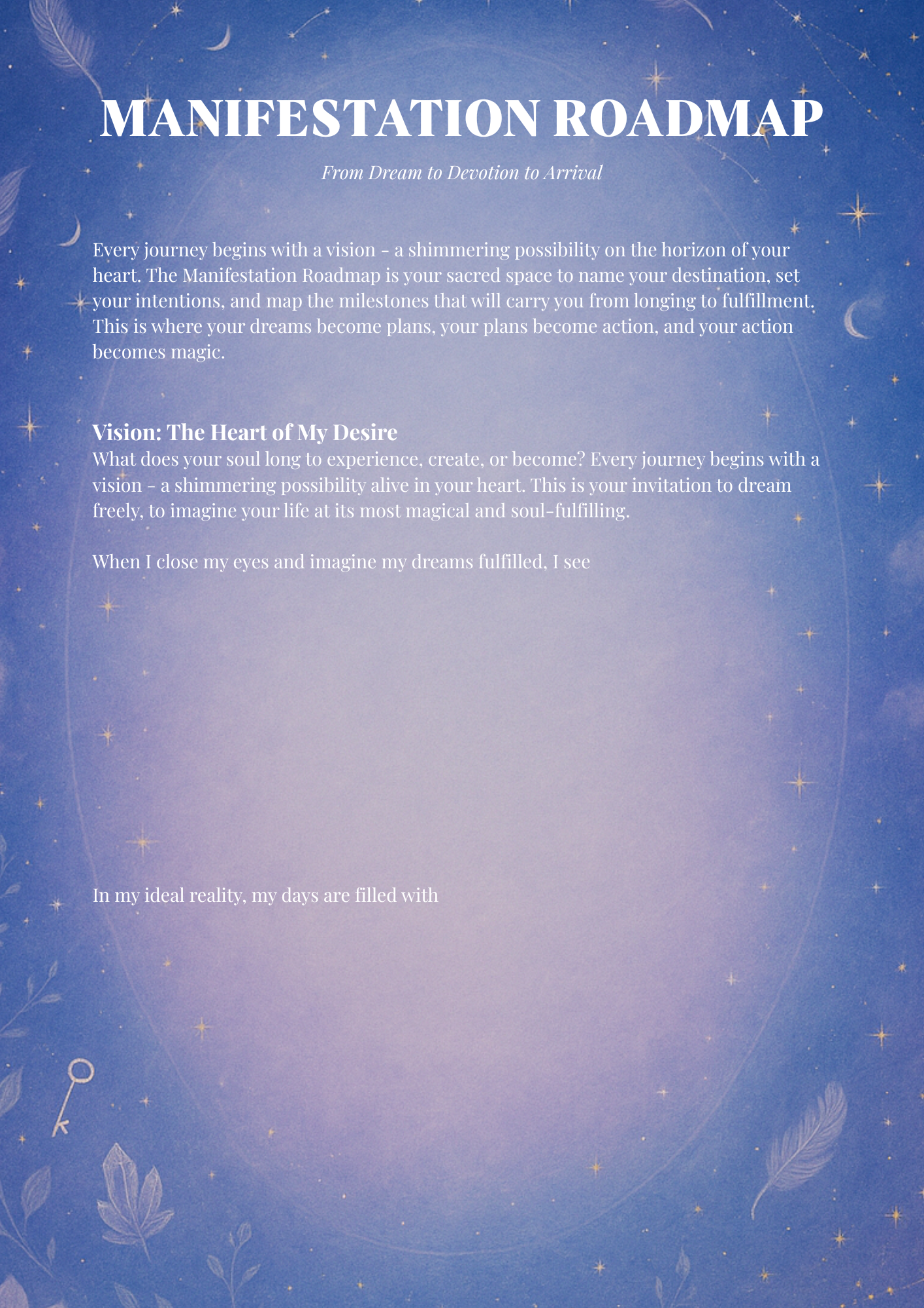 The Astra Sanctuary's Grimoire of Manifestation