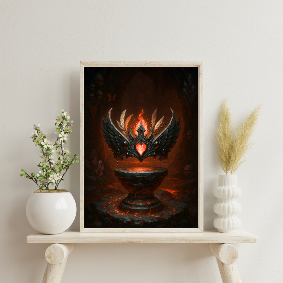 Astrological Houses Crowns - 8th House Digital Print