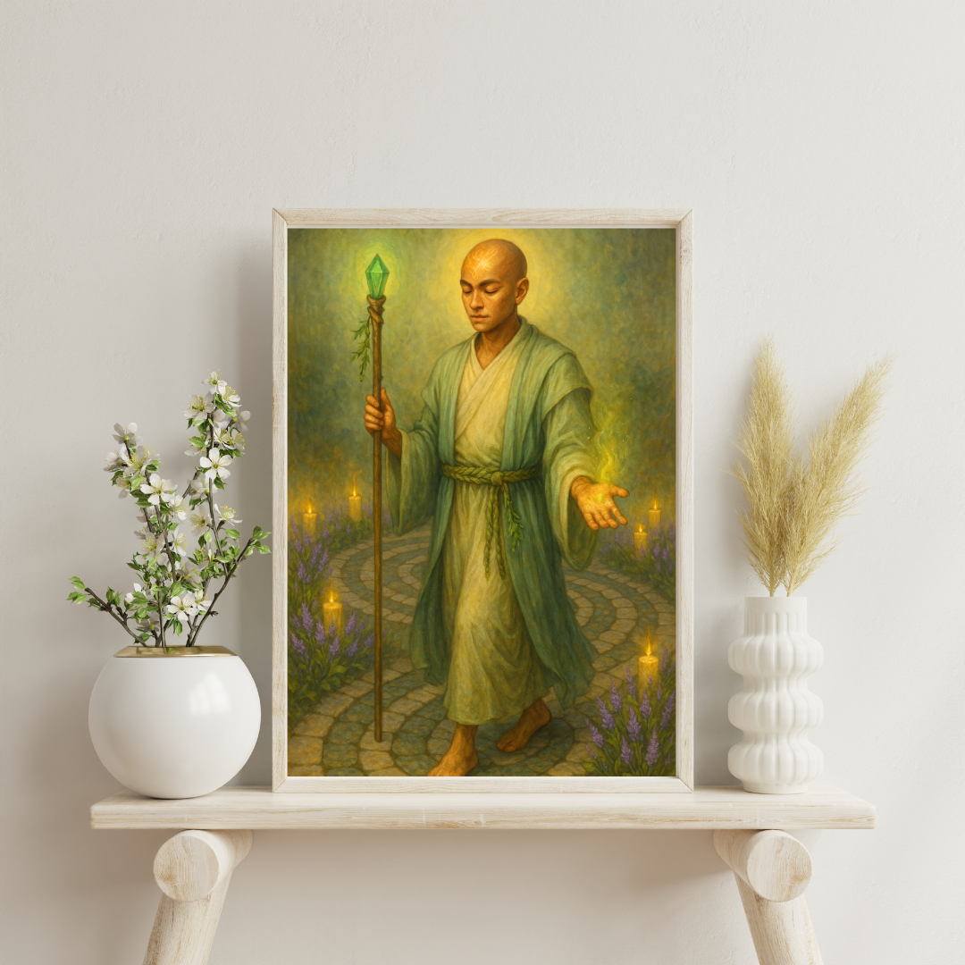 Astrological Houses Deities - 6th House Digital Print