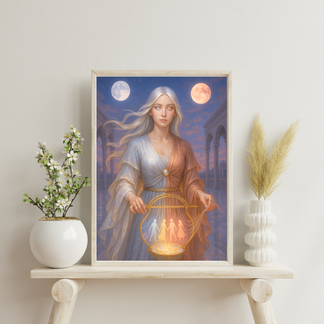 Astrological Houses Deities - 7th House Digital Print