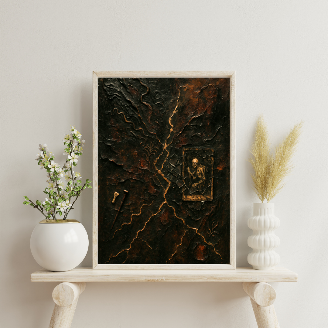 Astrological Houses Echoes - 8th House Digital Print