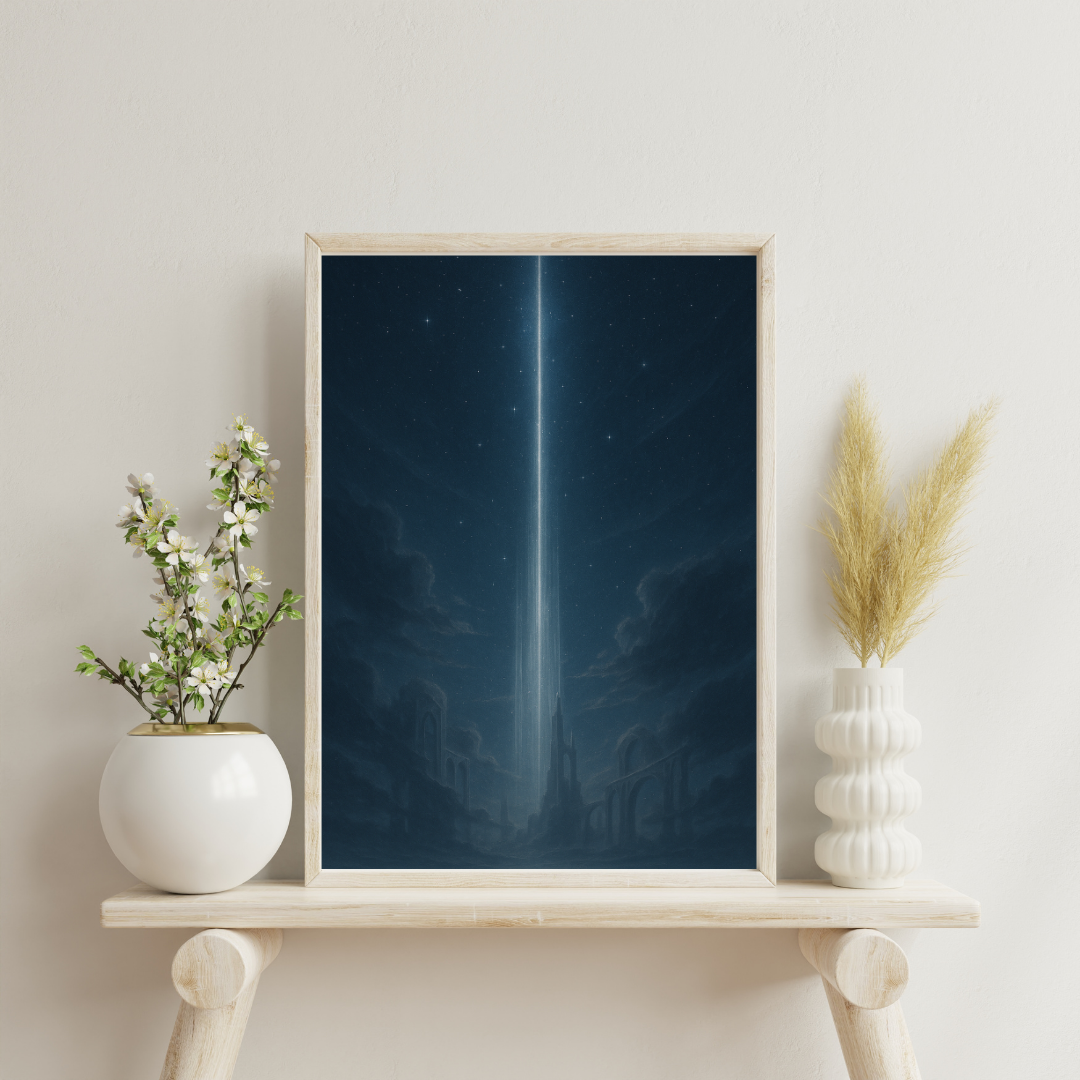 Astrological Houses Skies - 10th House Digital Print