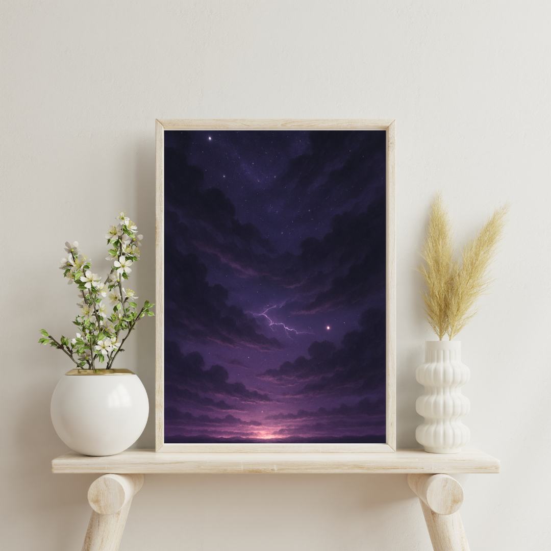 Astrological Houses Skies - 8th House Digital Print