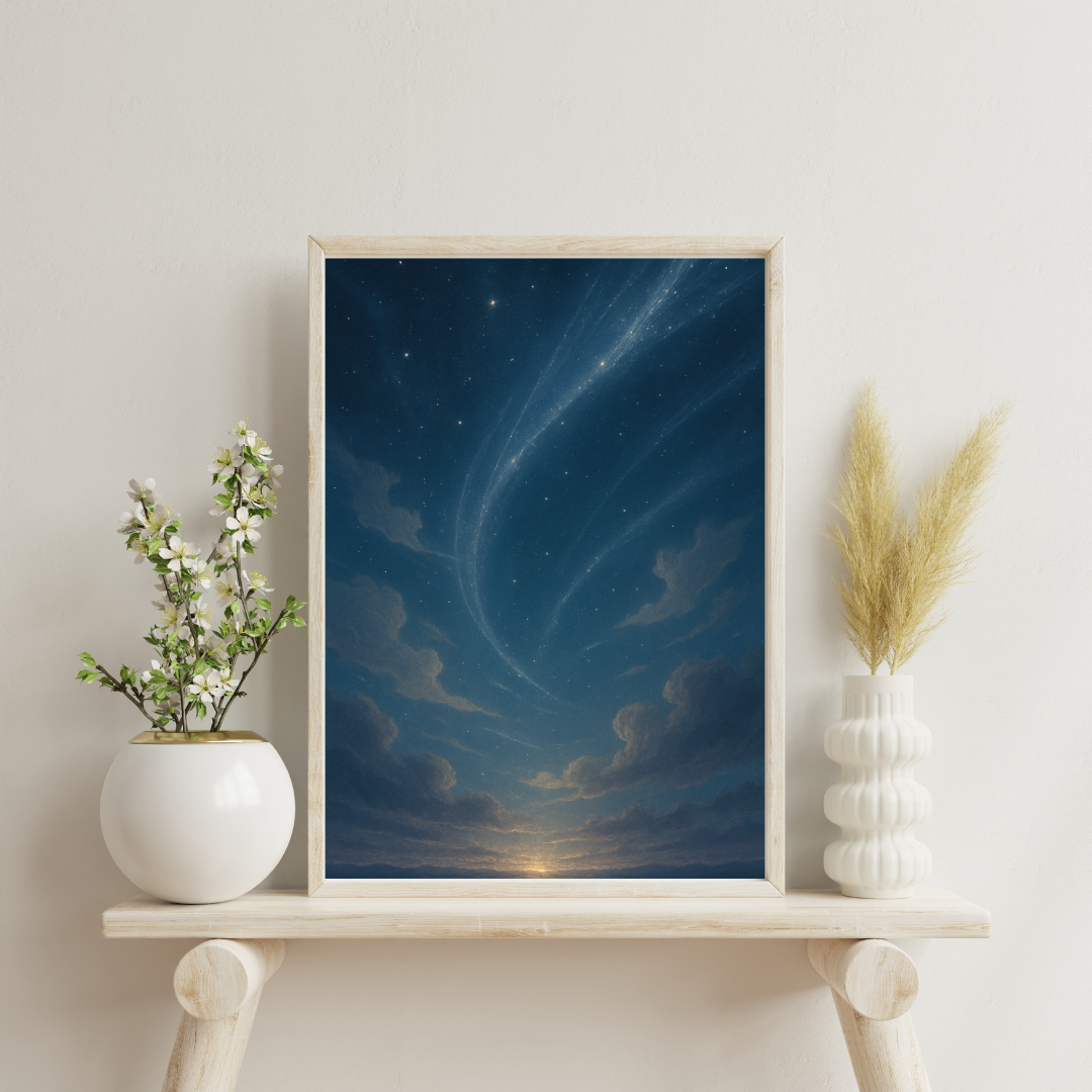 Astrological Houses Skies - 9th House Digital Print