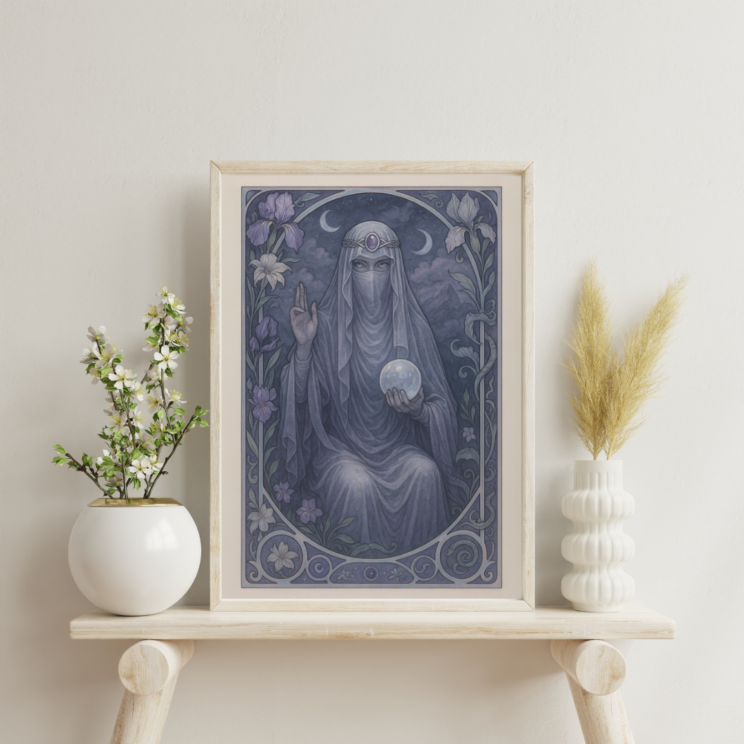 Art Nouveau Archetypes - The Oracle Digital Print
