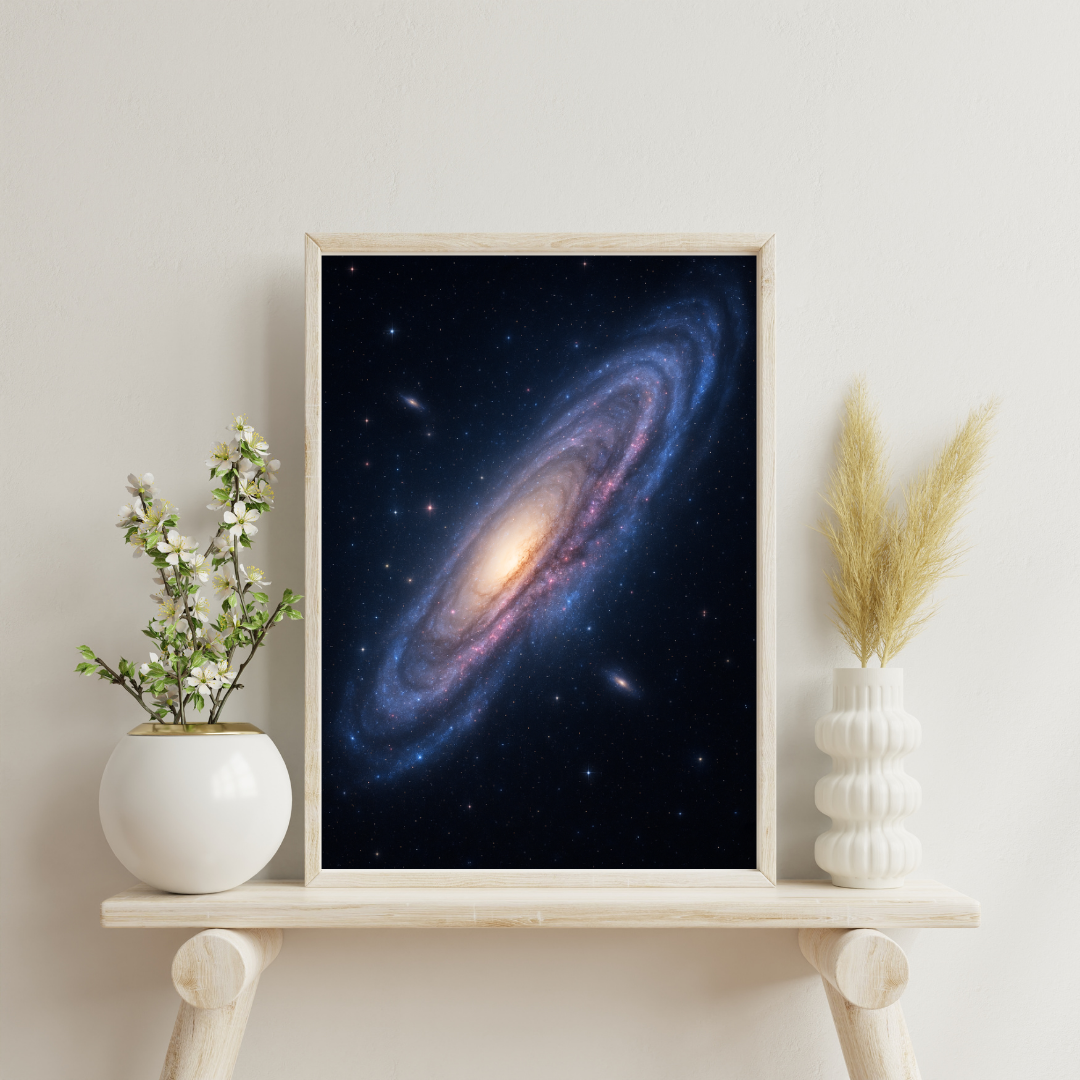 Cosmic Wonders - Spiral of Andromeda Digital Print