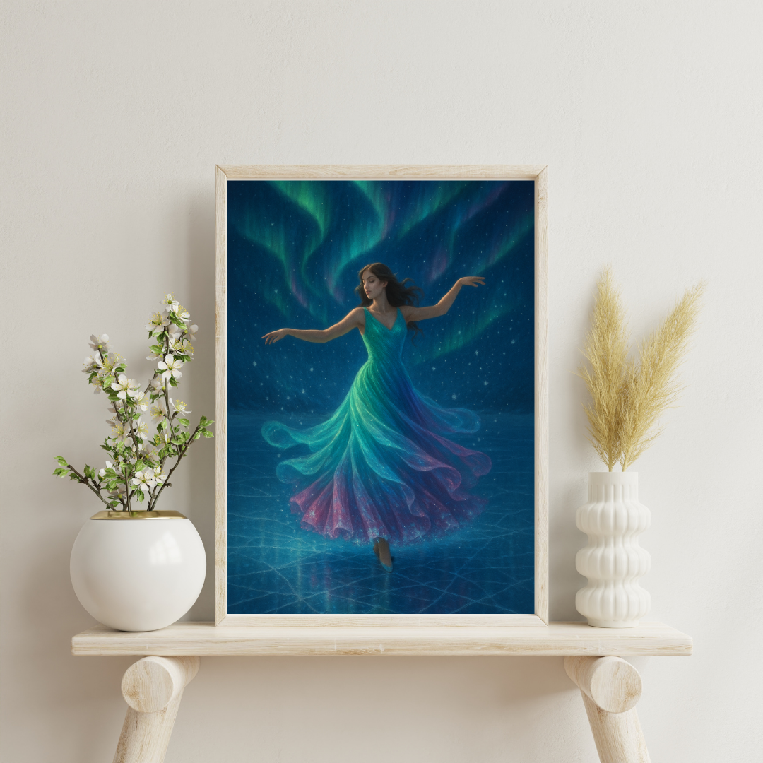 Daughters of the Cosmos - Aurora Sovereign Digital Print
