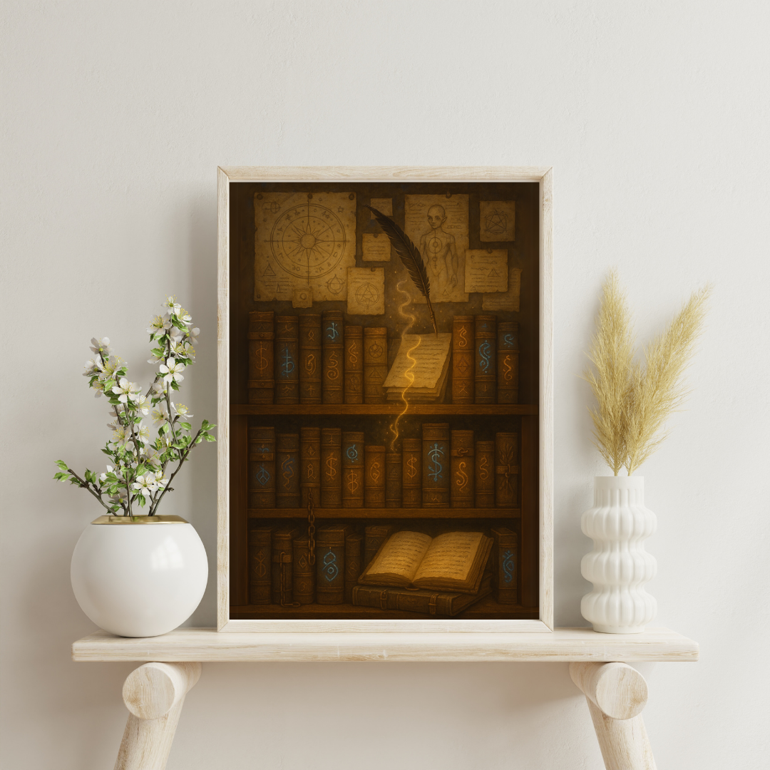Essence and Elixirs - The Philosopher’s Wall Digital Print