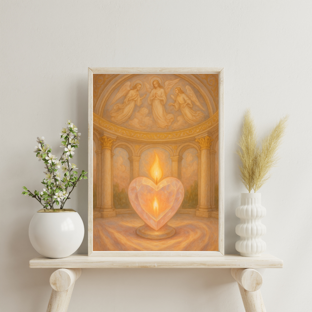 Venusian Devotions - Chapel of the Heart Flame Digital Print