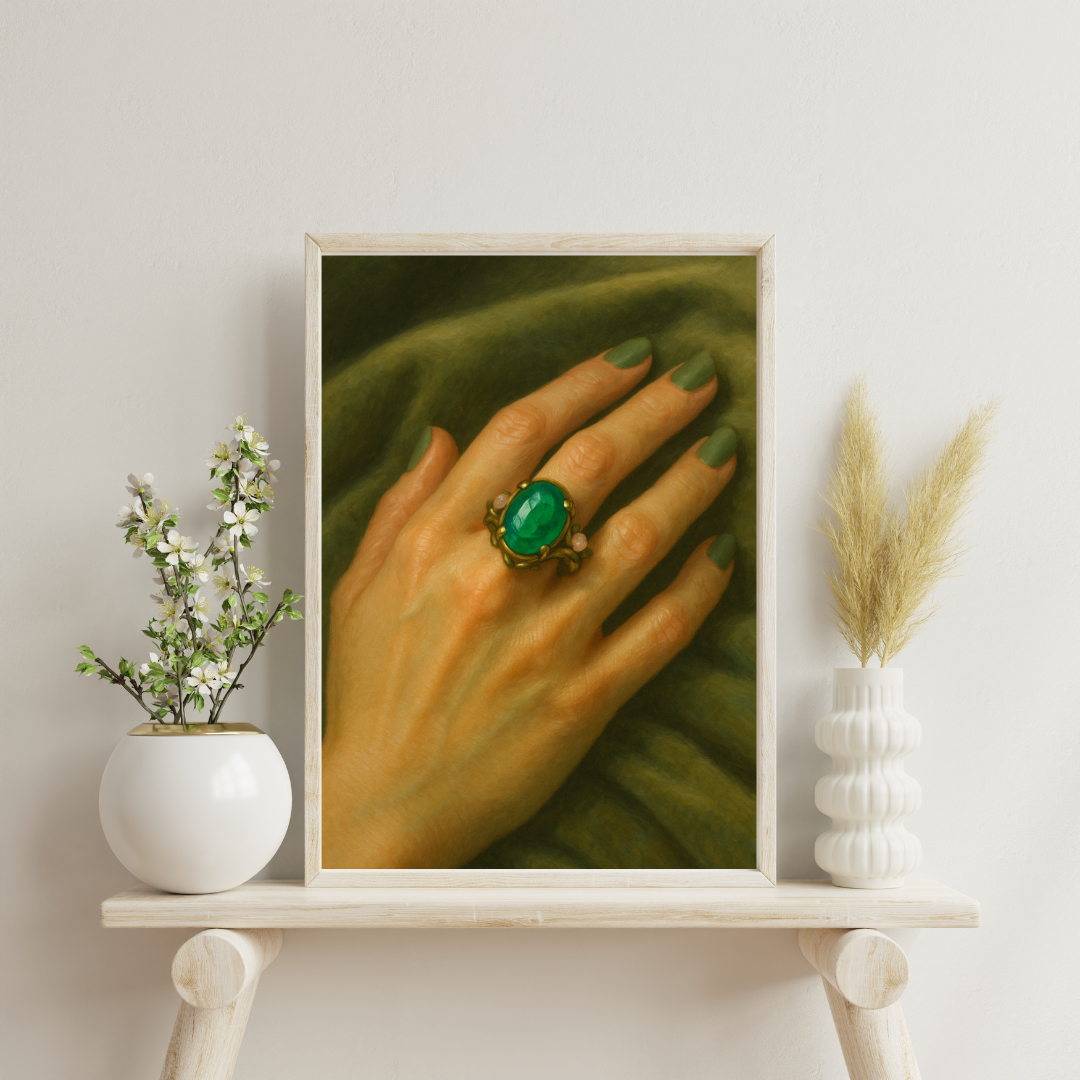 Zodiac Rings - Taurus Digital Print