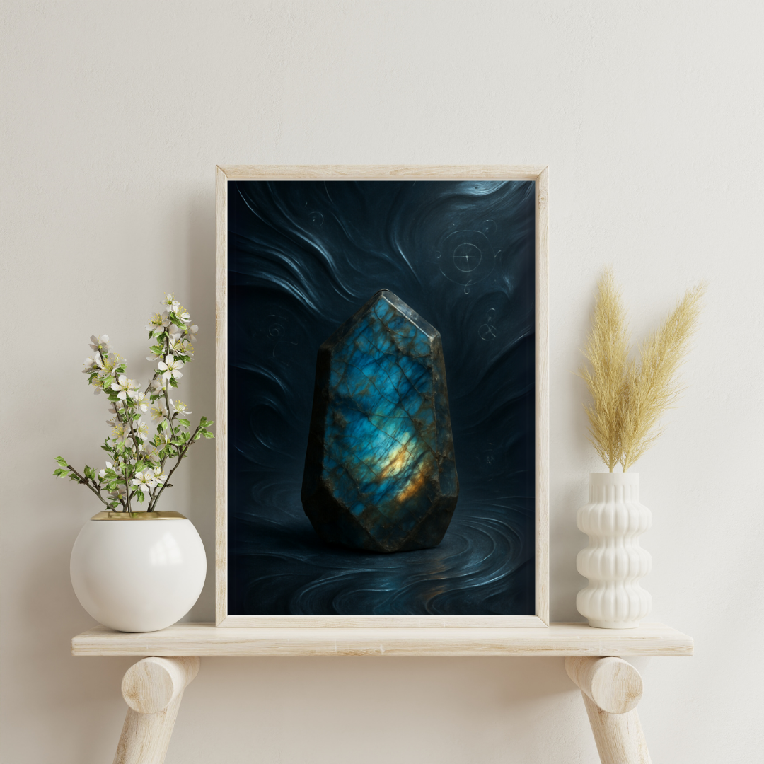 Alchemy of Gems - Labradorite Digital Print
