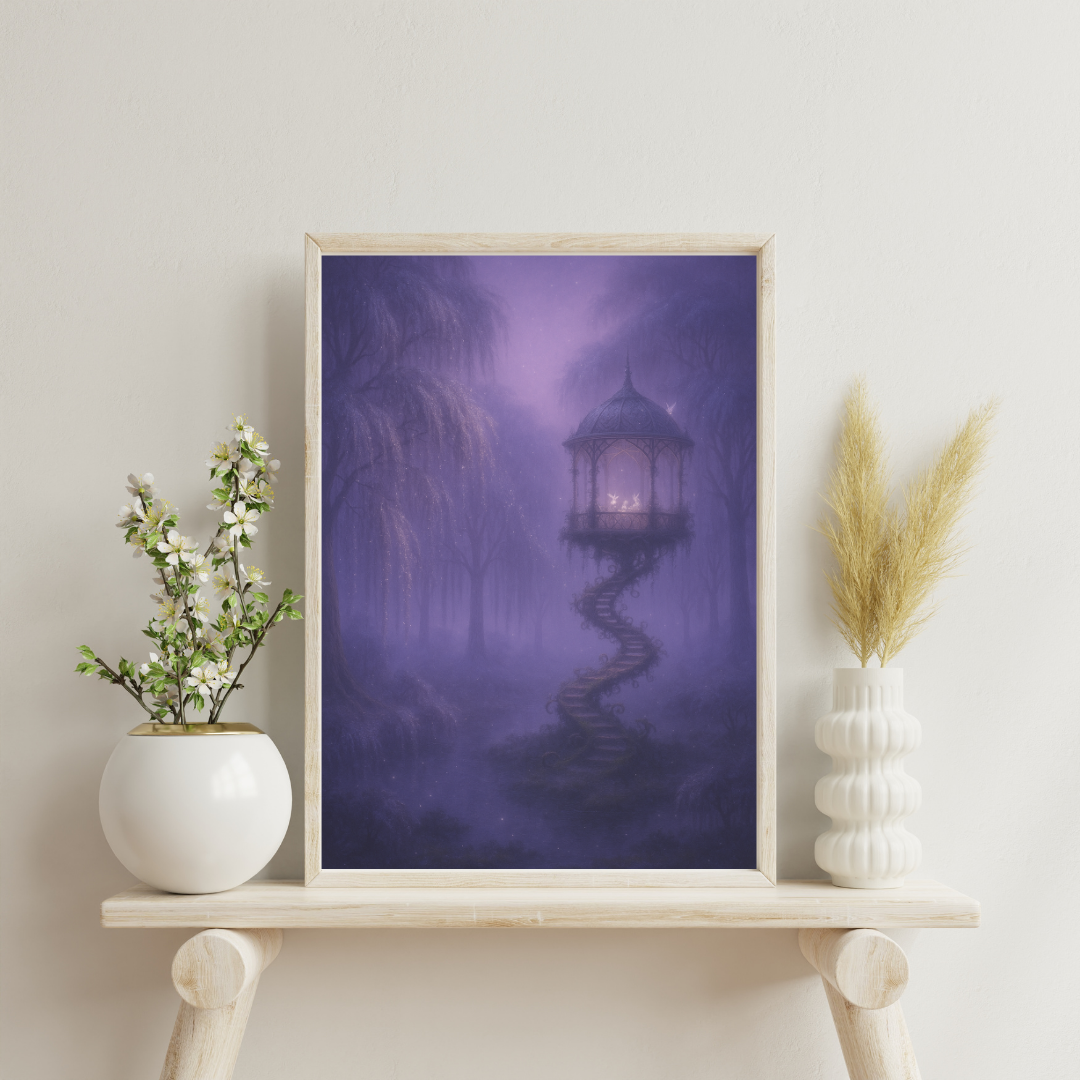 Forests Beyond the Veil - Lavender Hollow Digital Print