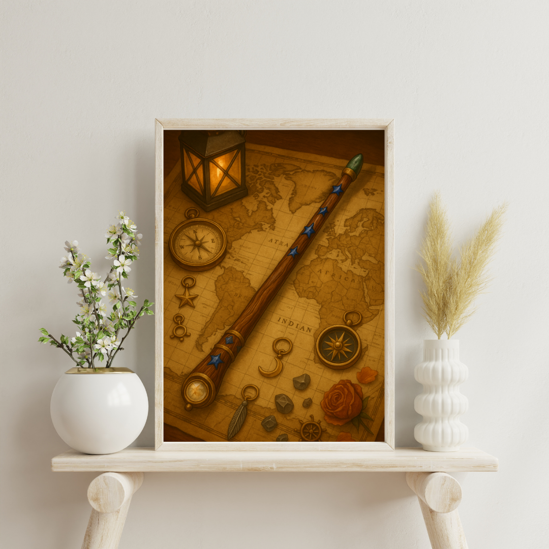 Zodiac Alchemy Wands - Sagittarius Digital Print