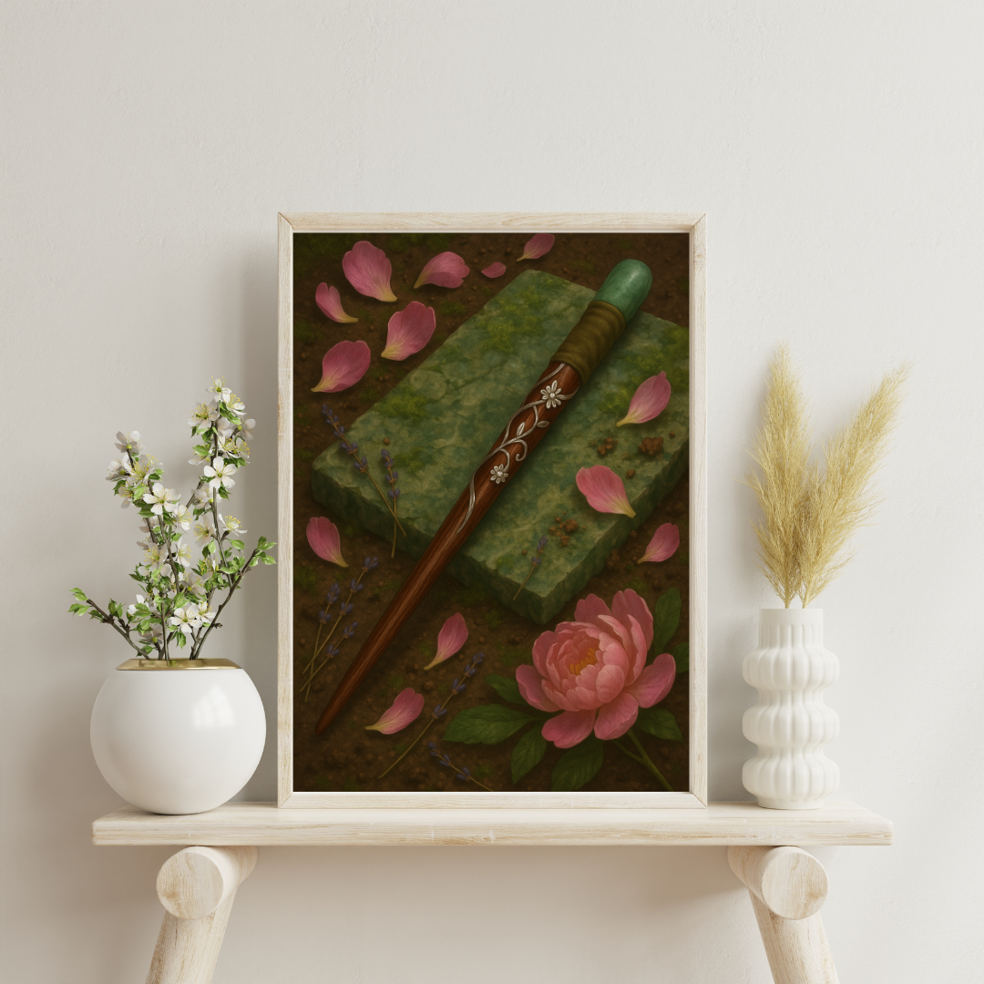 Zodiac Alchemy Wands - Taurus Digital Print