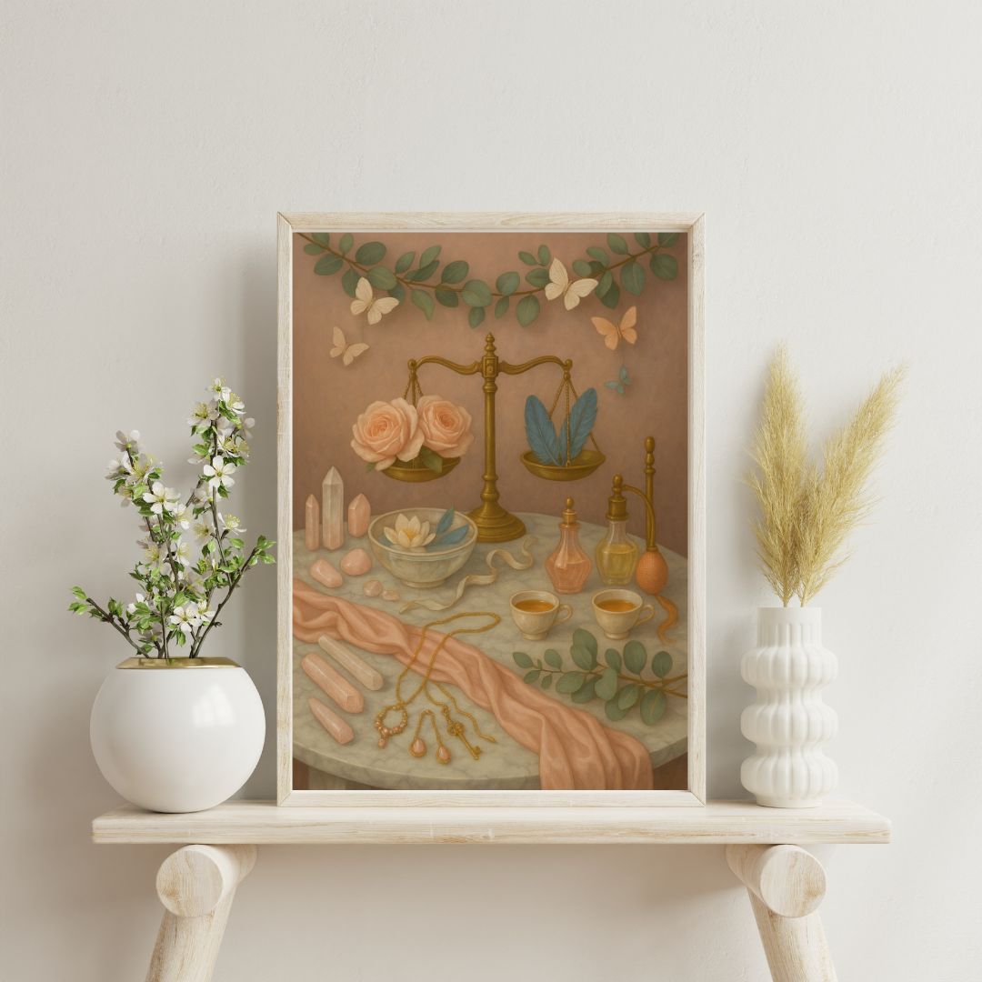 Zodiac Altars - Libra Digital Print