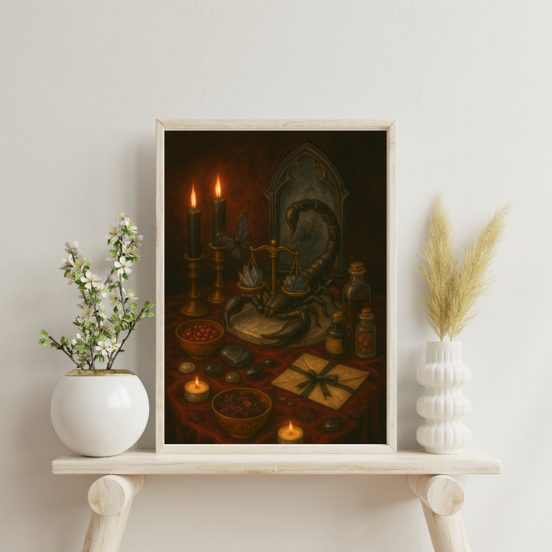 Zodiac Altars - Scorpio Digital Print