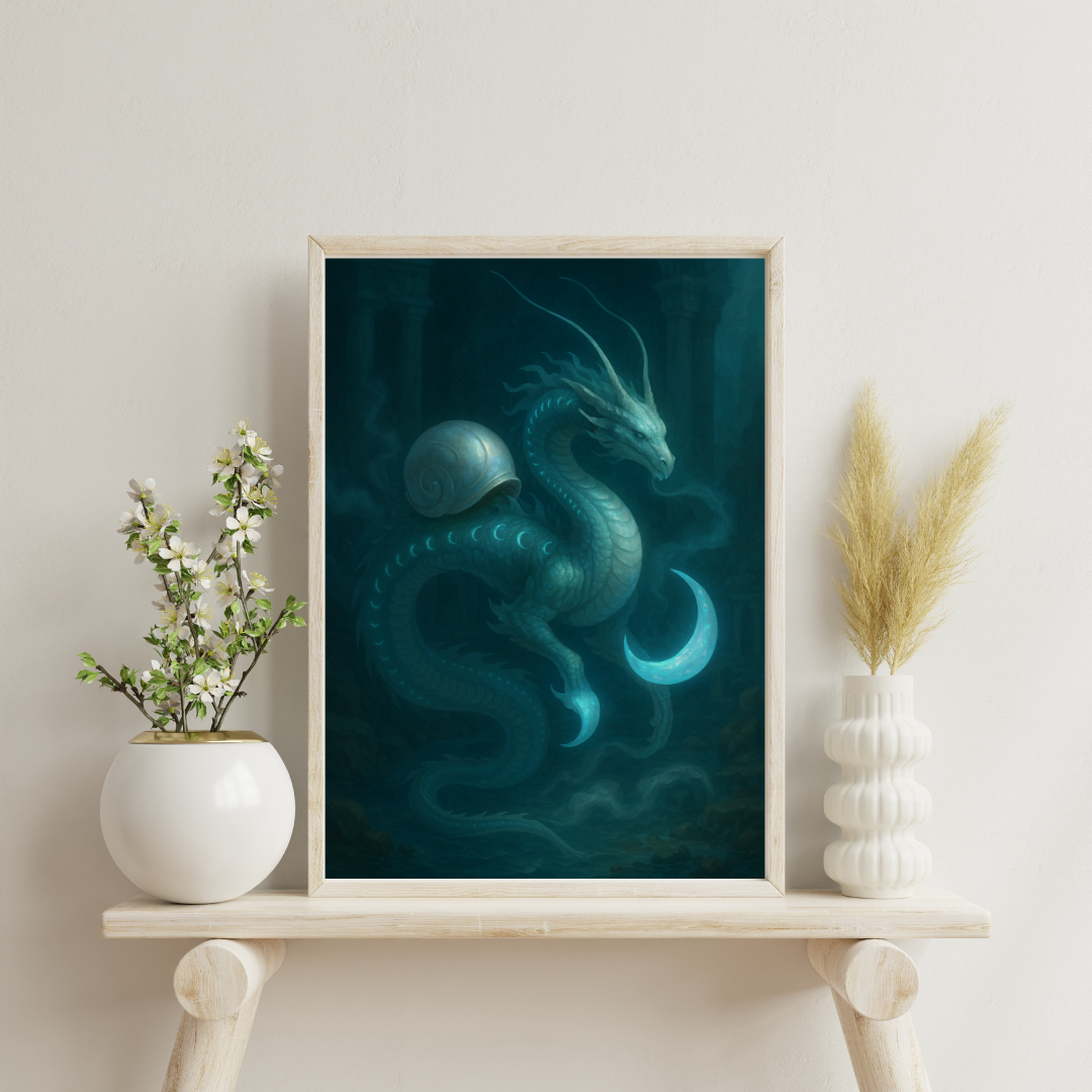 Zodiac Beasts - Cancer Digital Print