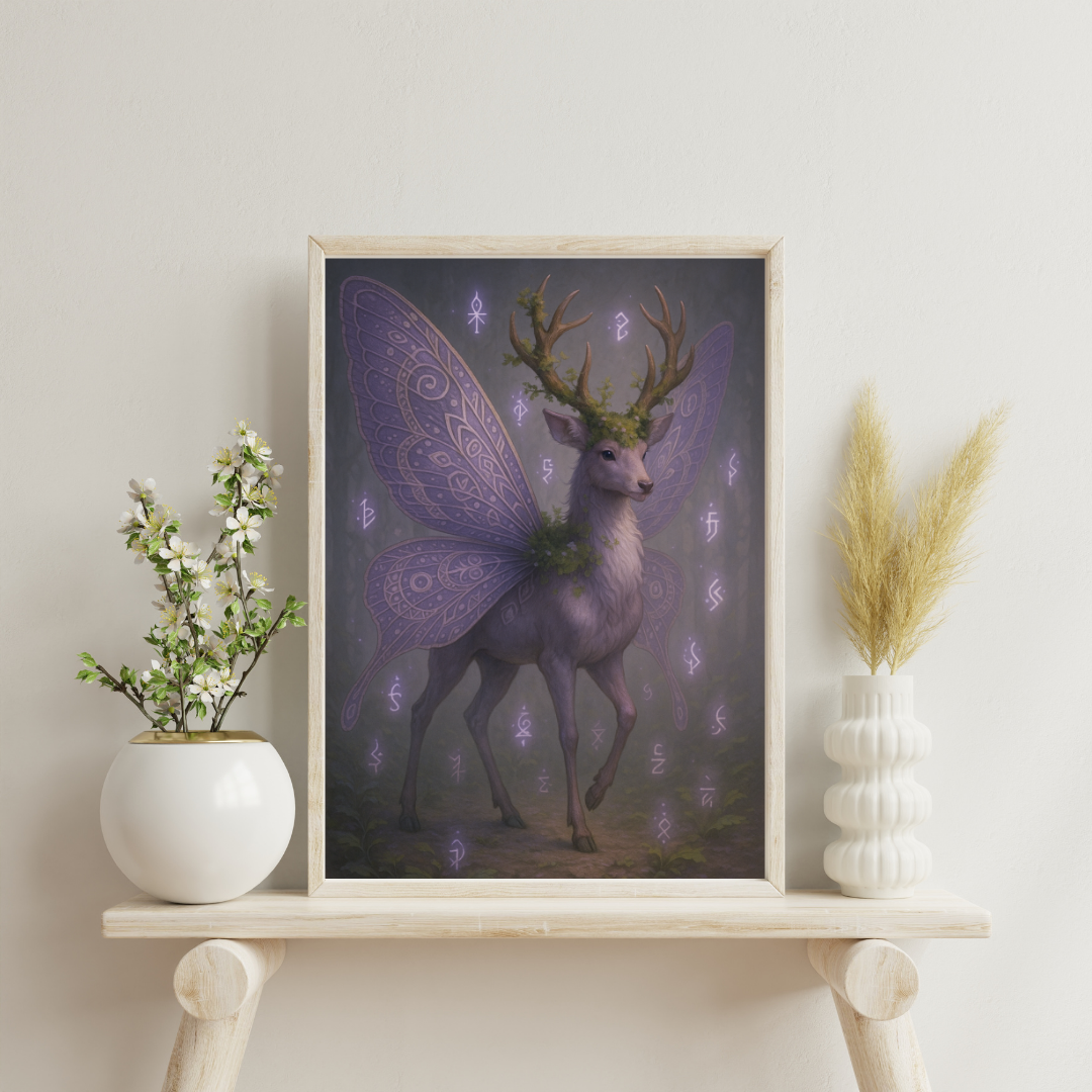 Zodiac Beasts - Virgo Digital Print