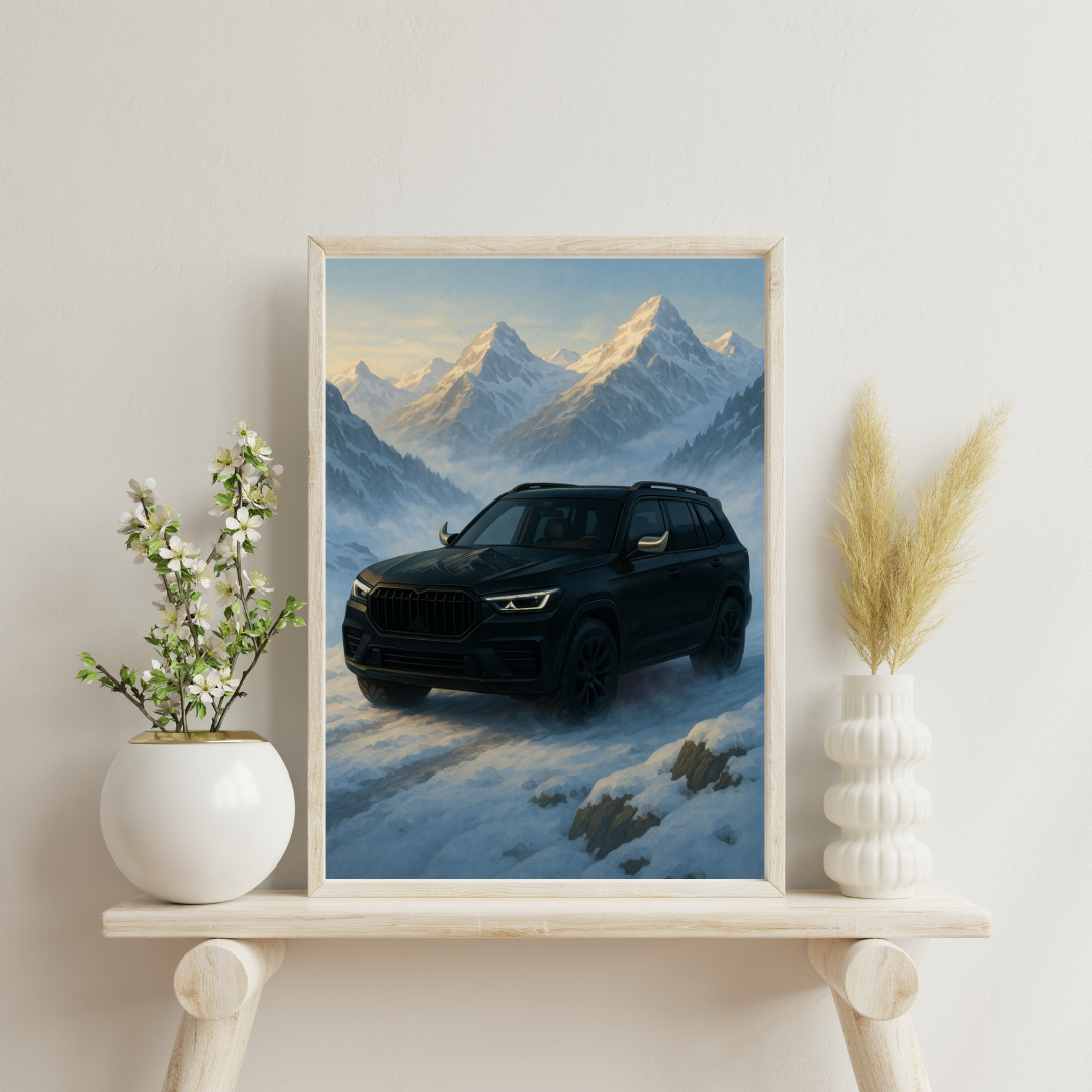 Zodiac Cars - Capricorn Digital Print