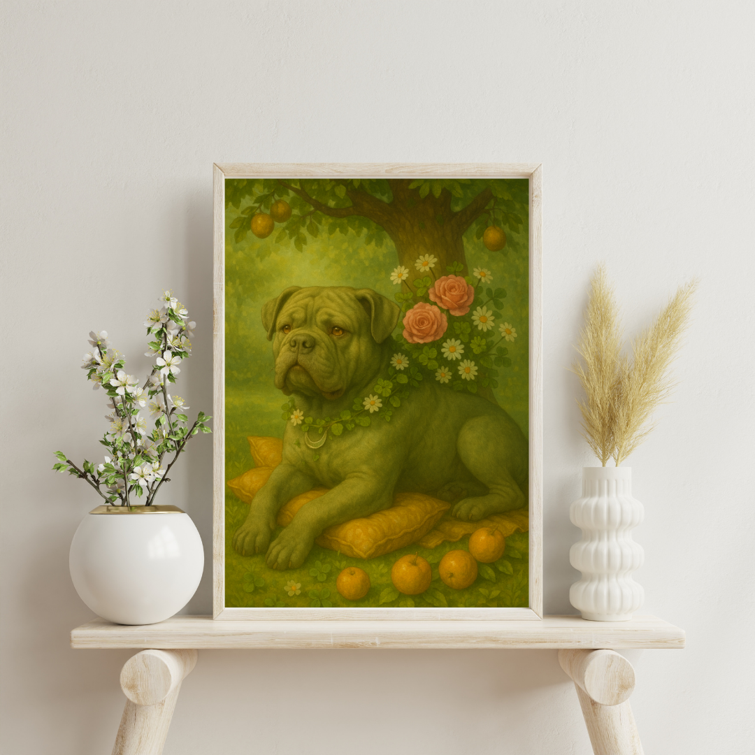 Zodiac Dogs - Taurus Digital Print