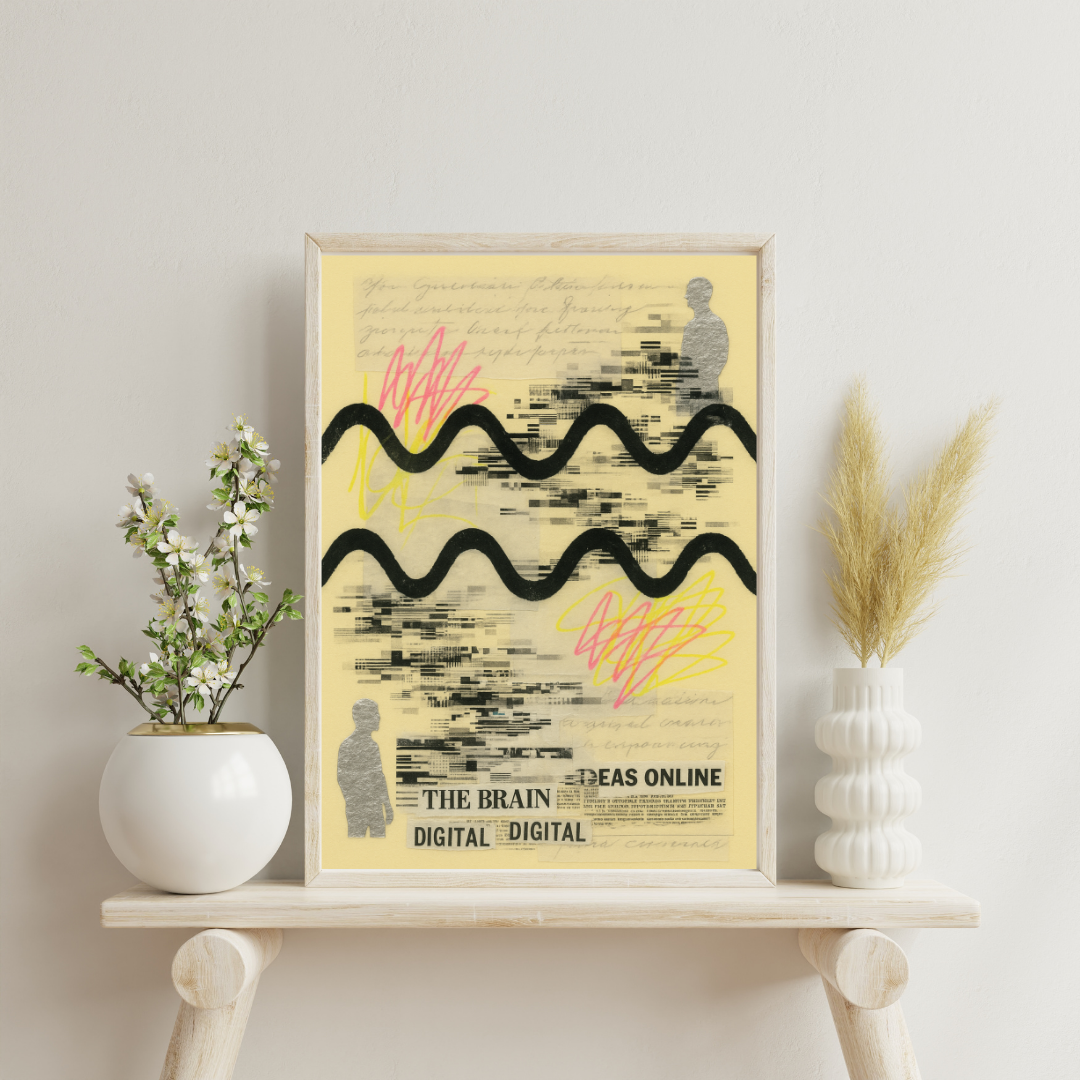 Zodiac Echoes - Gemini Digital Print