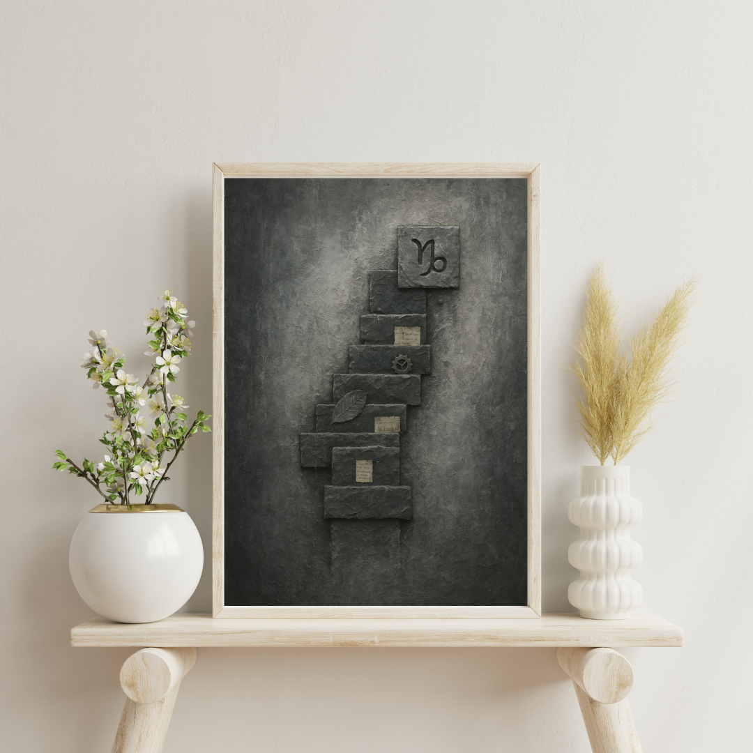 Zodiac Echoes pt. II - Capricorn Digital Print