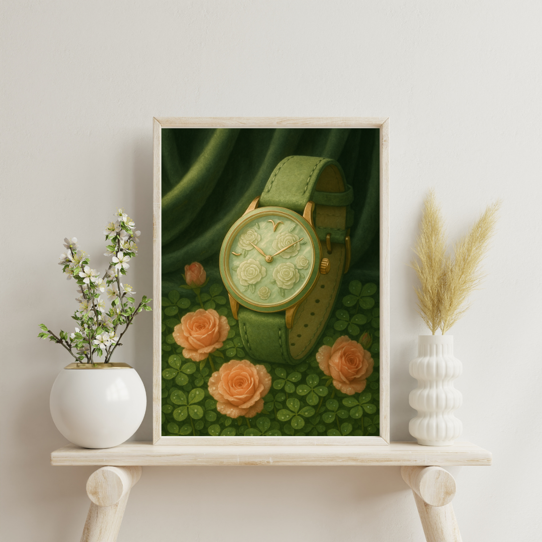 Zodiac Feminine Watches - Taurus Digital Print