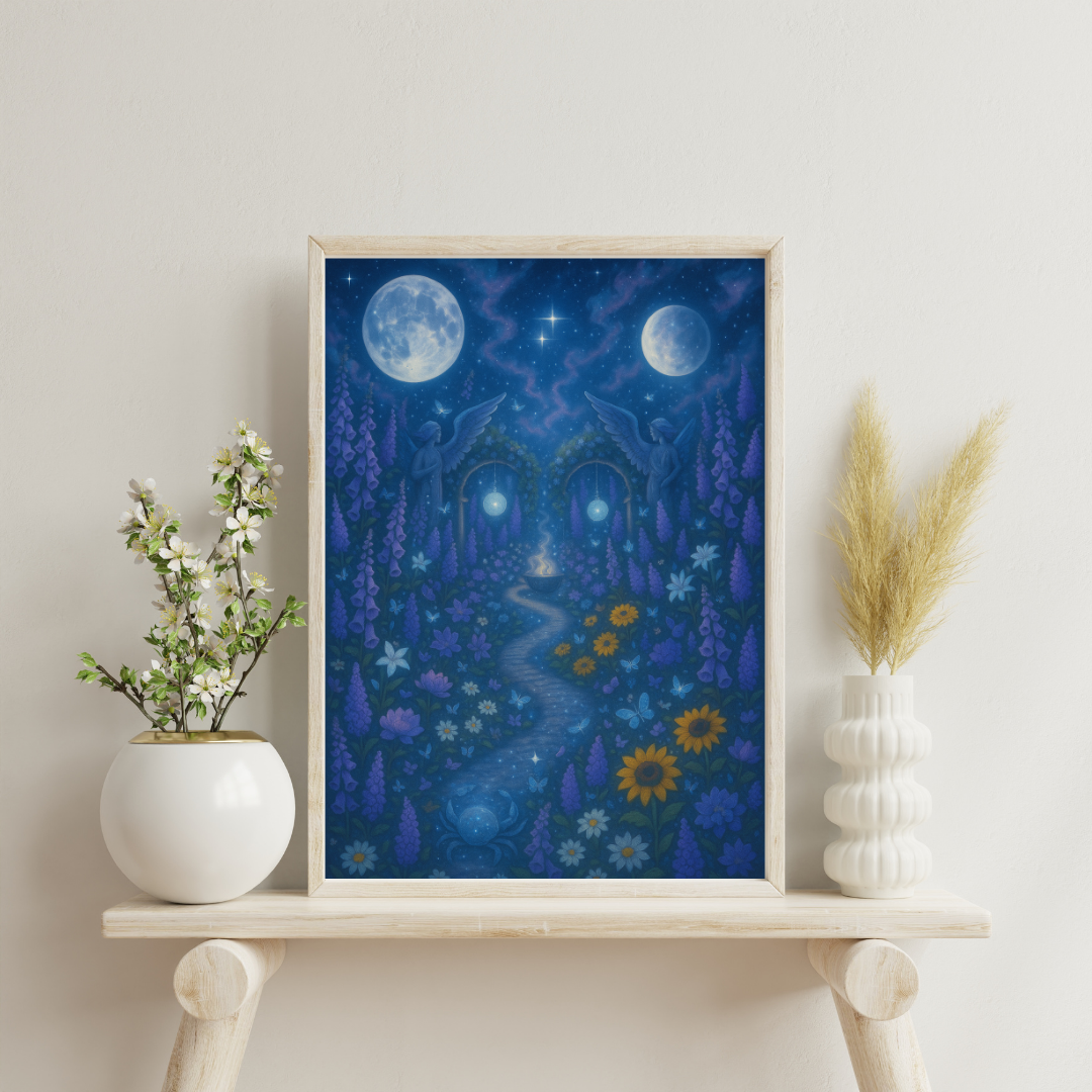 Zodiac Gardens - Gemini Digital Print