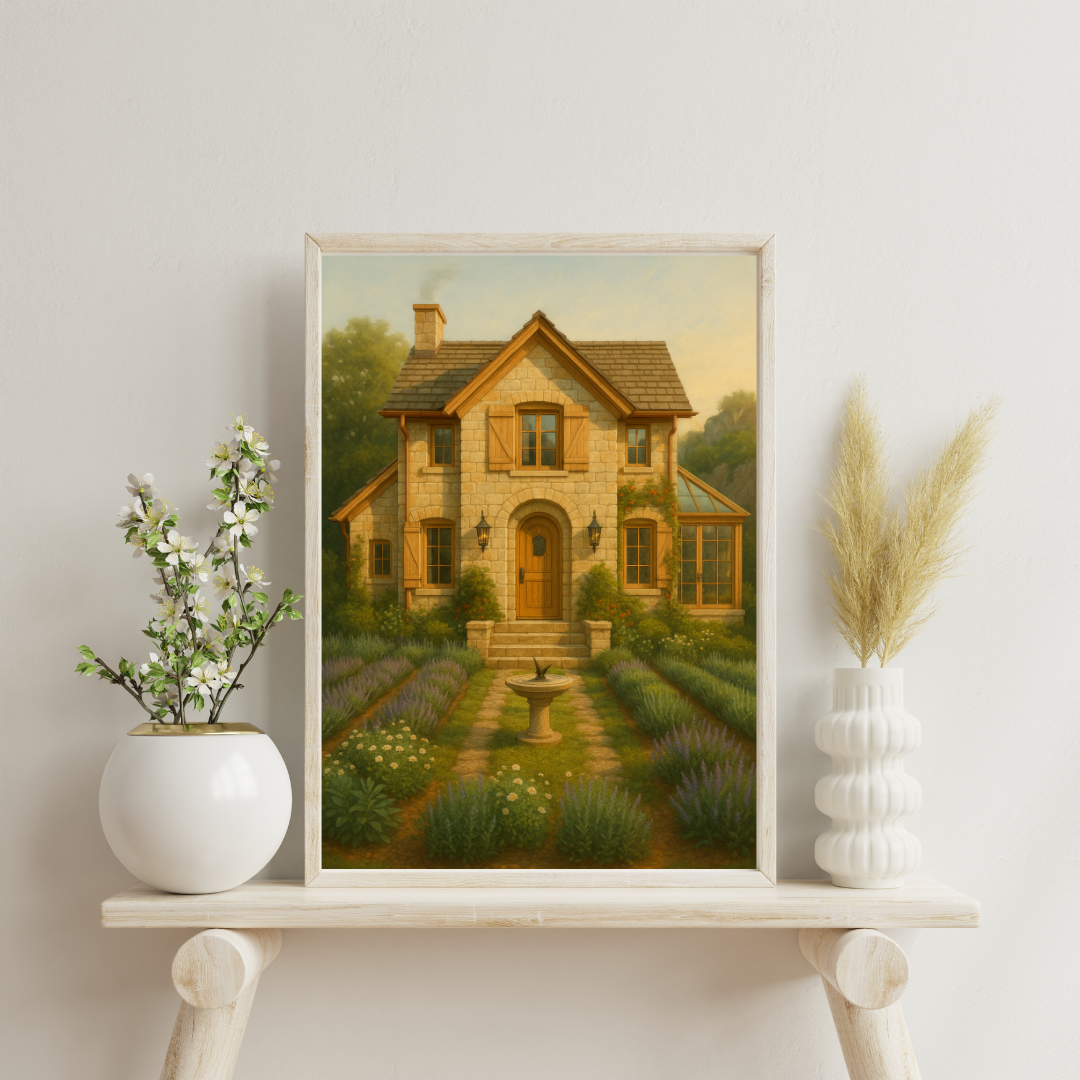 Zodiac Homes - Virgo Digital Print