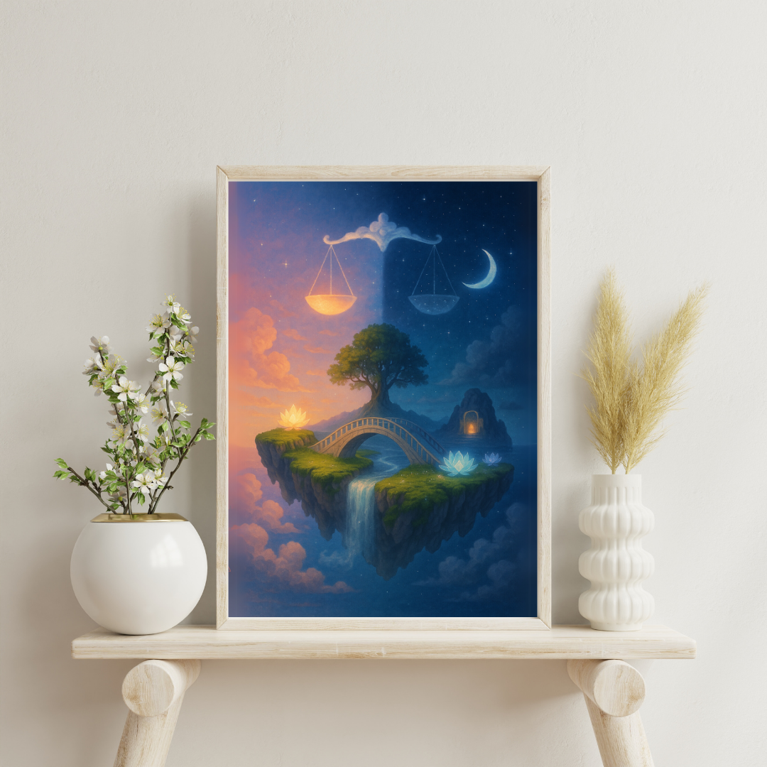 The Zodiac Realms - Libra Digital Print