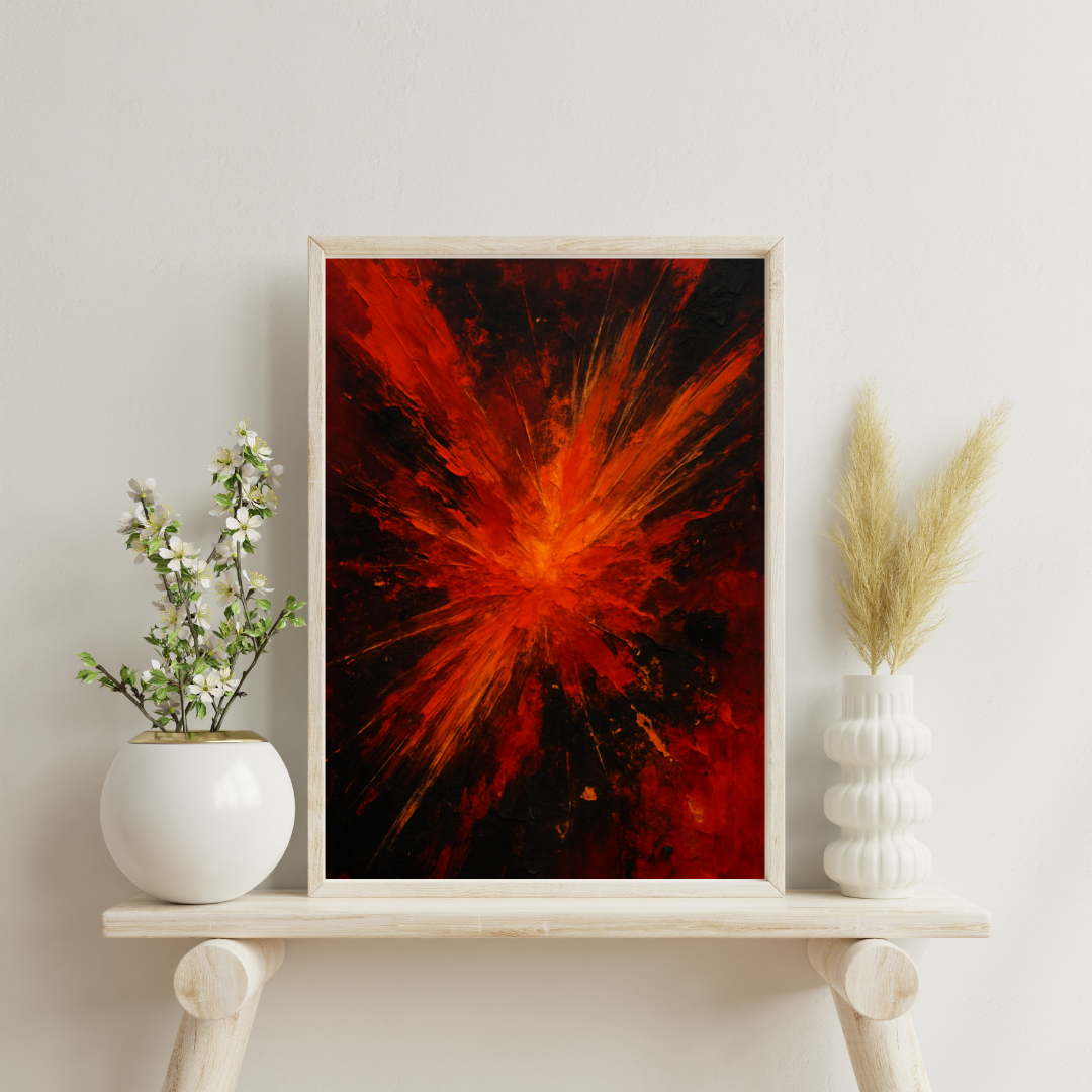 Zodiac Strokes - Aries Digital Print