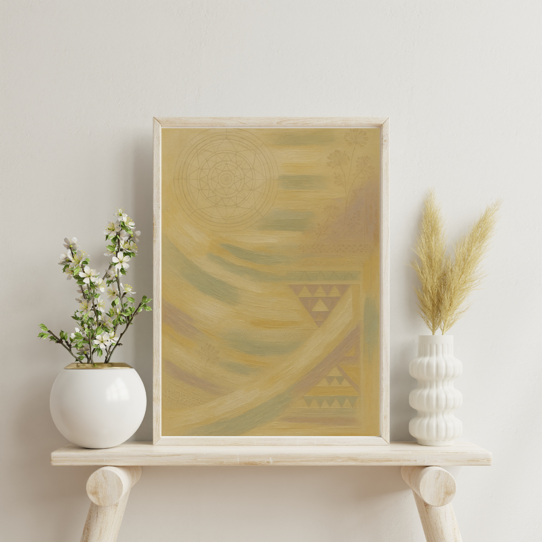 Zodiac Strokes - Virgo Digital Print