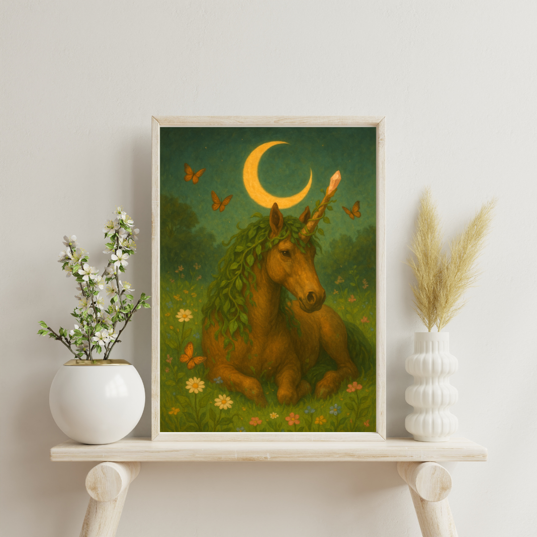 Zodiac Unicorns - Taurus Digital Print