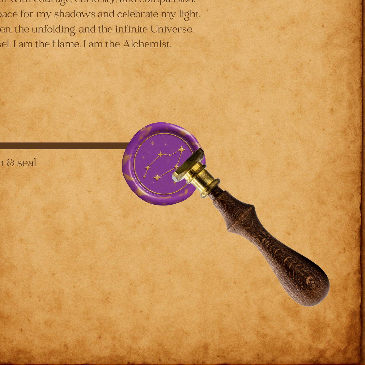 The Astra Sanctuary Wax Seal Collection - Constellation