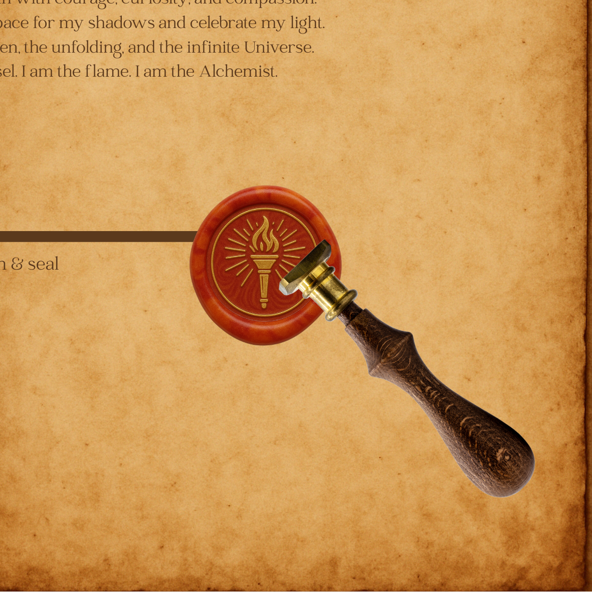 The Fire Wax Seal Collection - Torch