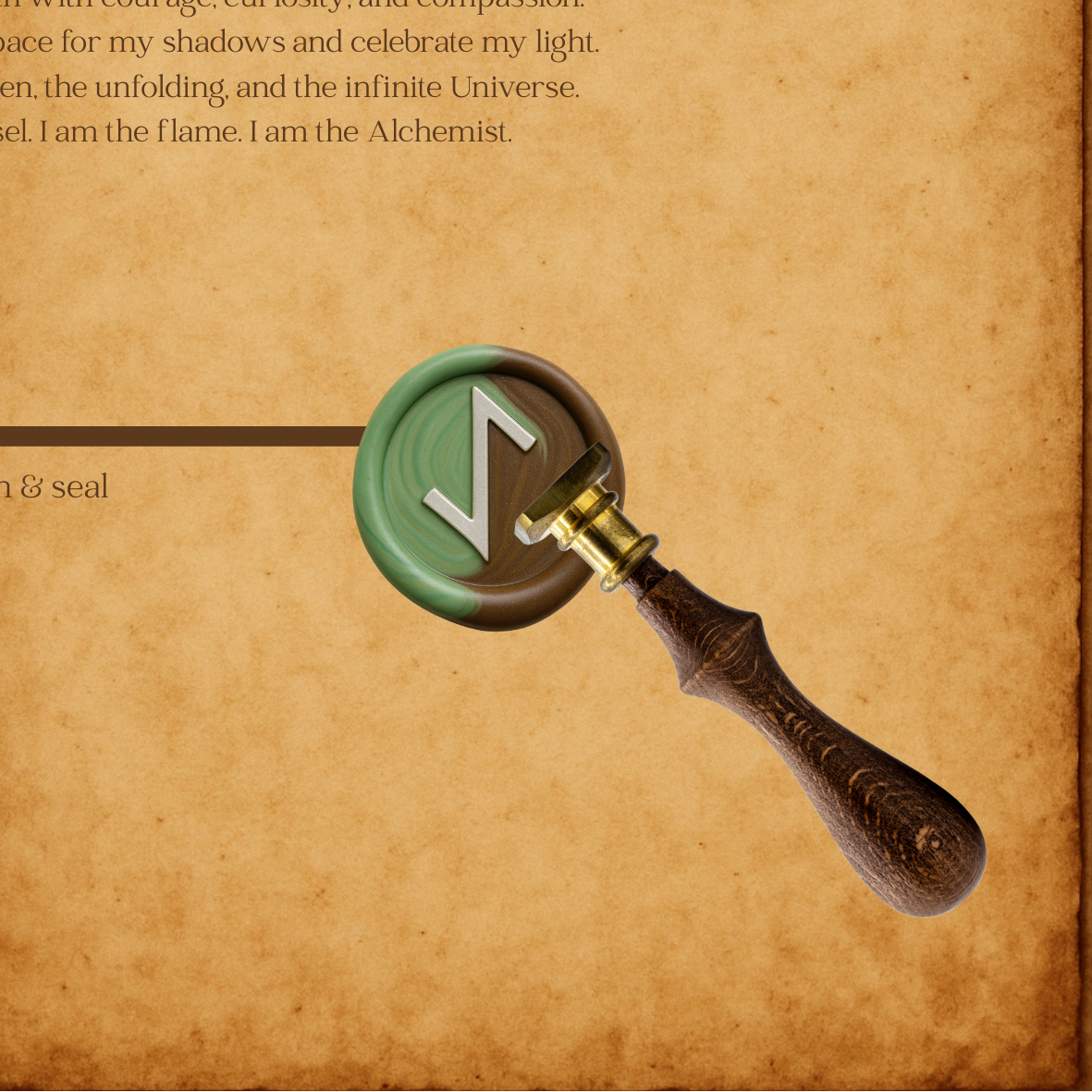 The Rune Wax Seal Collection - Eihwaz
