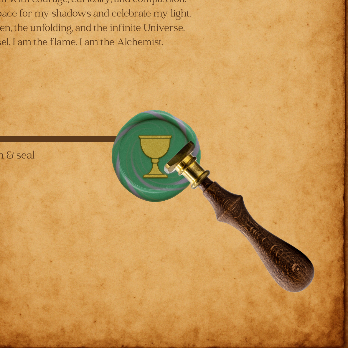 The Tarot Wax Seal Collection - Cups